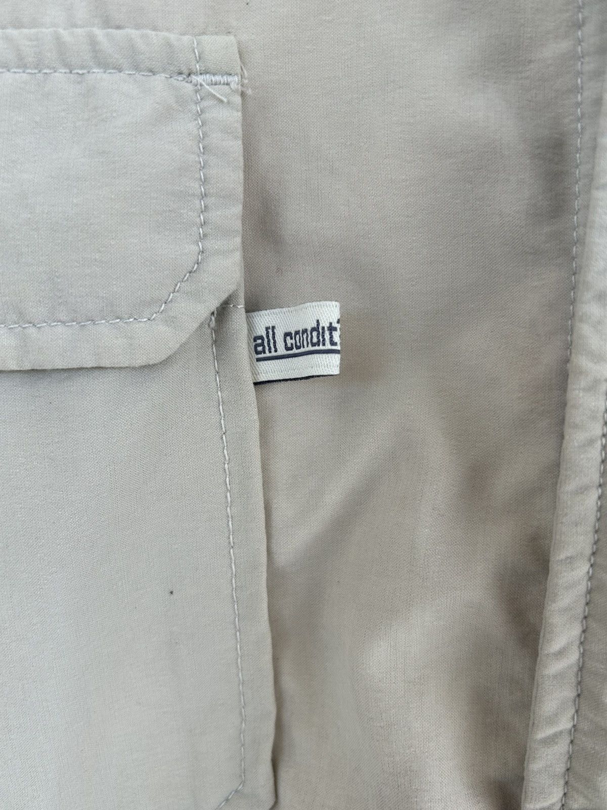 Nike ACG Nike ACG Double Pocket Button Up Beige Size L / US 10 / IT 46 - 6 Thumbnail