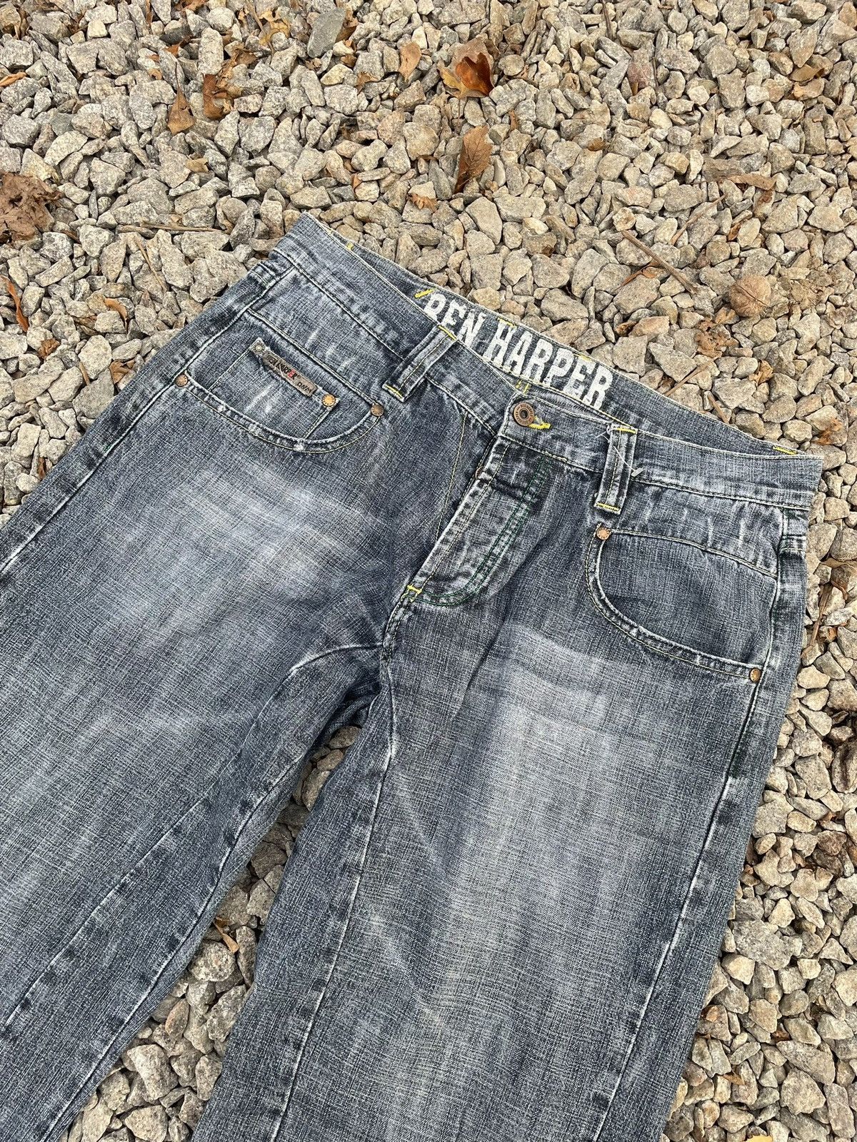 Vintage Ben Harper Vintage Rap RARE Jeans Rap Style Y2K 90s Size US 33 - 6 Thumbnail