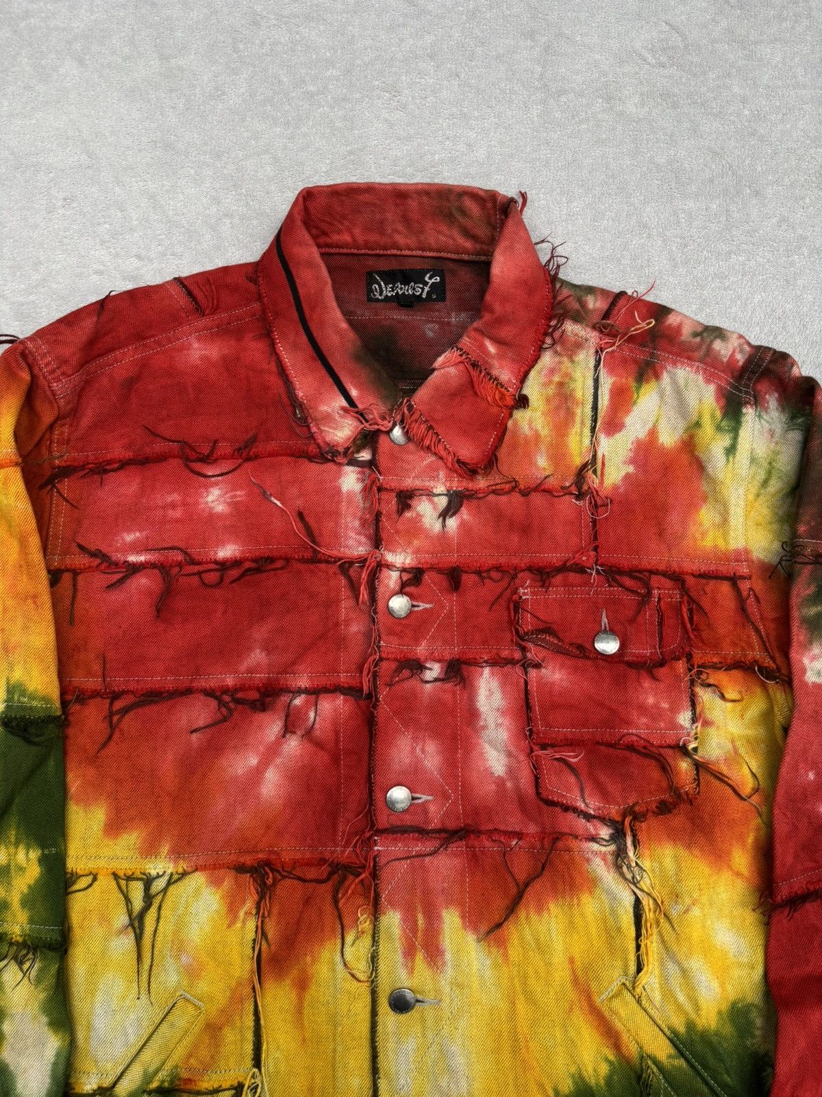 NEXUSVII Rare NexusVII x Psychopath Deconstructed Denim Jacket Size US XL / EU 56 / 4 - 9 Thumbnail