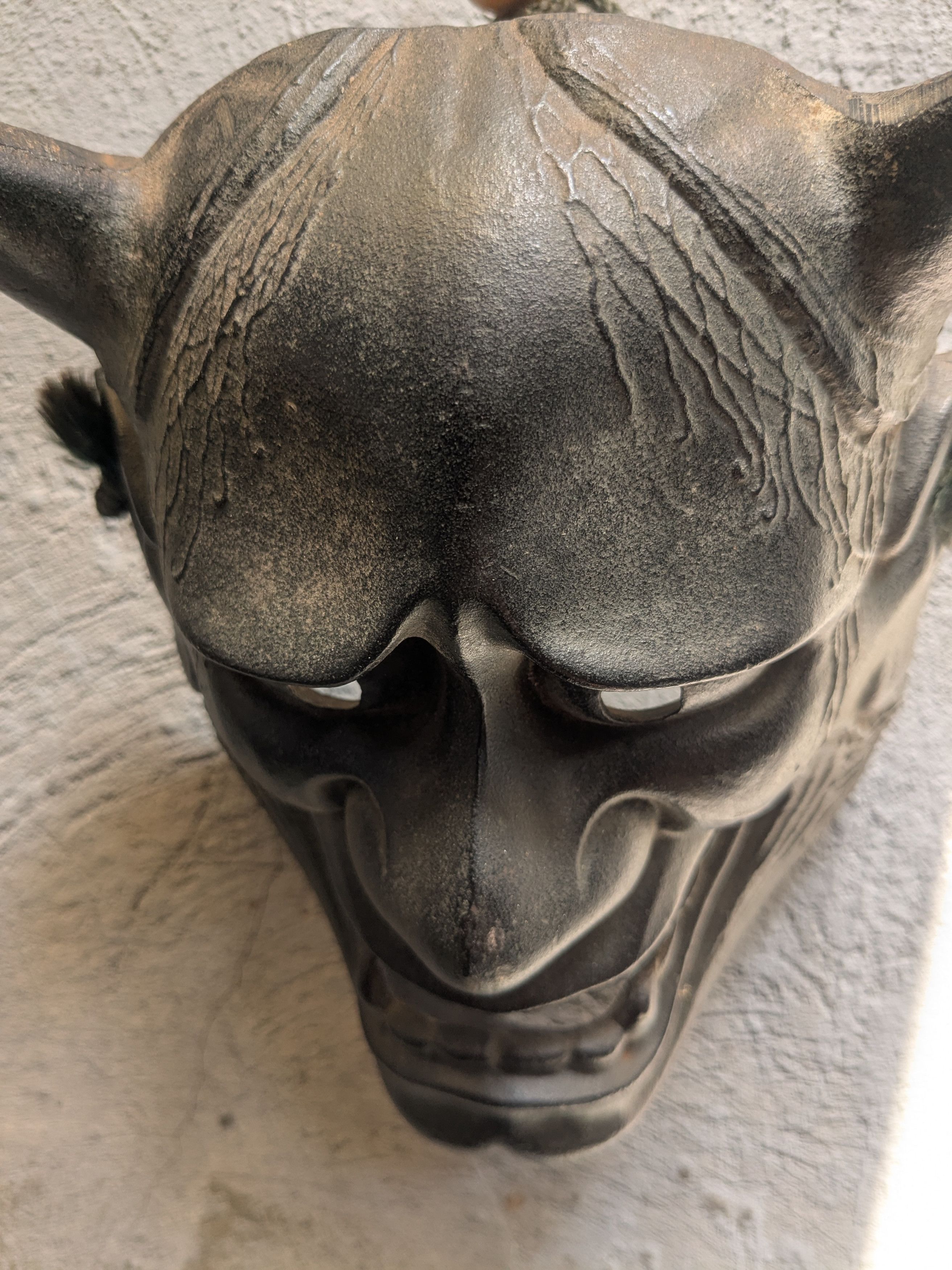 Vintage hanya oni mask antique made in Japan large adult size Size ONE SIZE - 8 Thumbnail