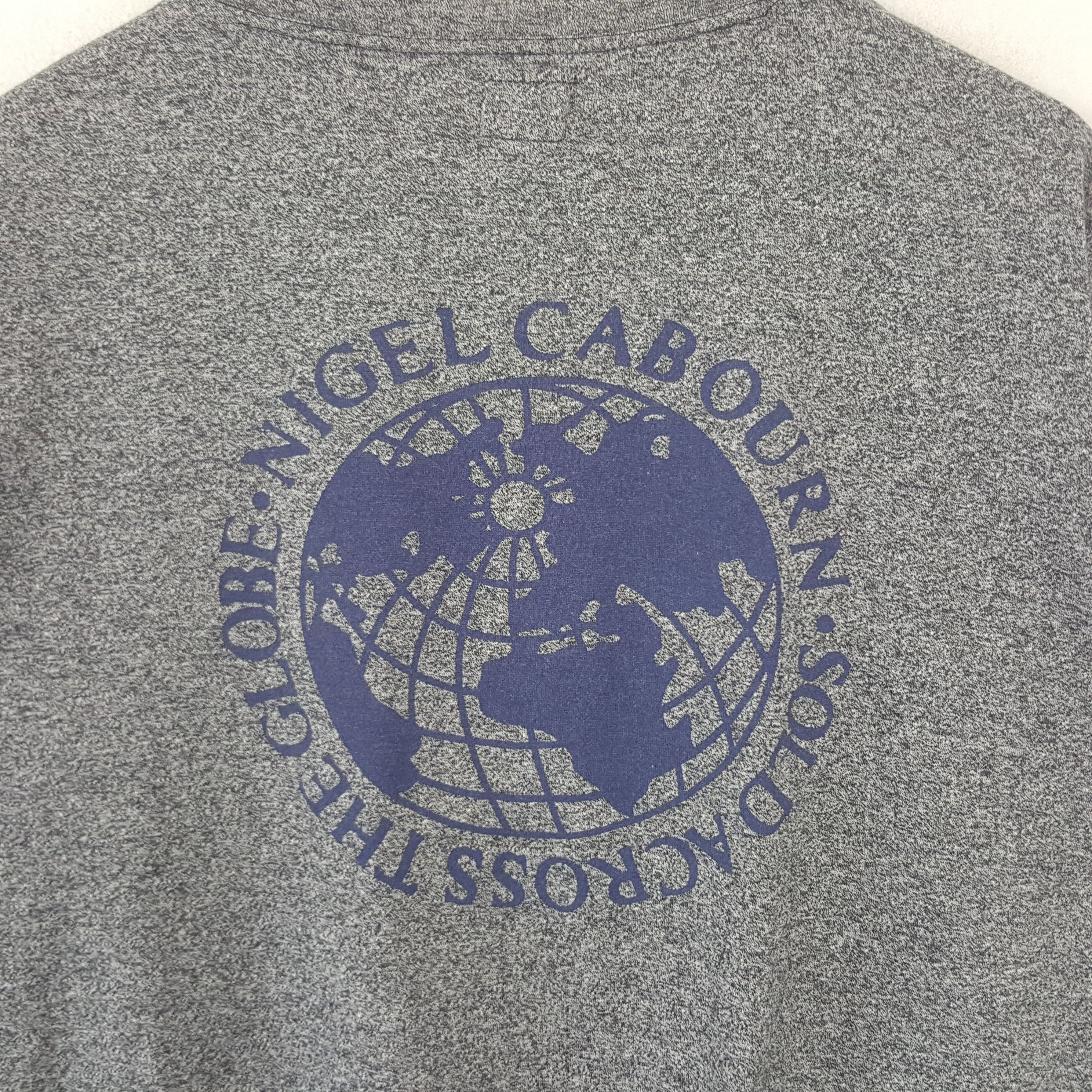 Nigel Cabourn × Vintage Vintage Nigel Cabourn Fashion Promo Tshirt C285N47 Size US XL / EU 56 / 4 - 3 Thumbnail
