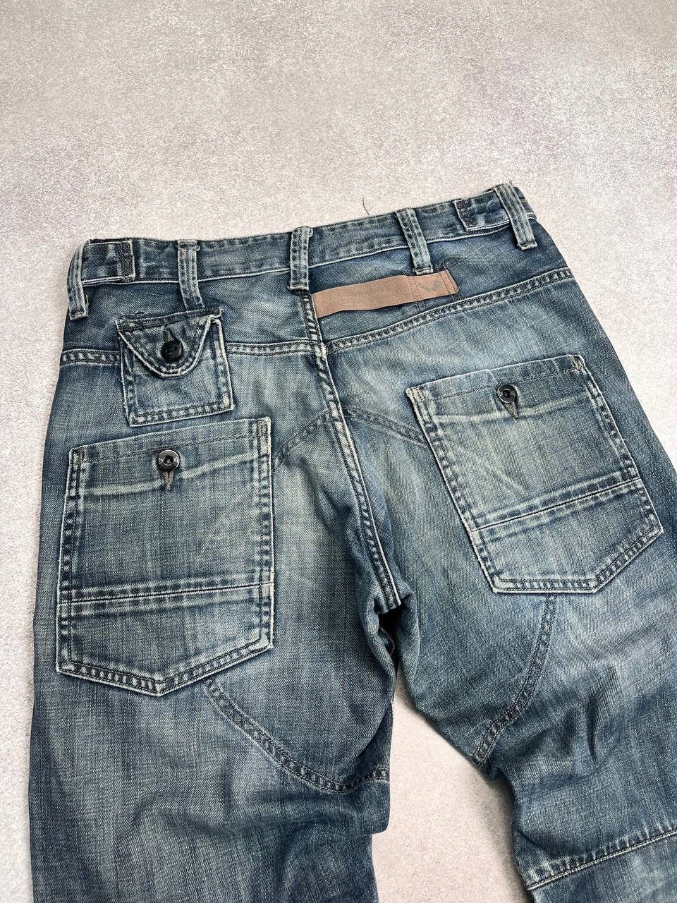 G-Star × Vintage VINTAGE GSTAR ARCHIVAL BAGGY CARGO PANTS BALENCY STYLE 31 Size US 31 - 4 Thumbnail