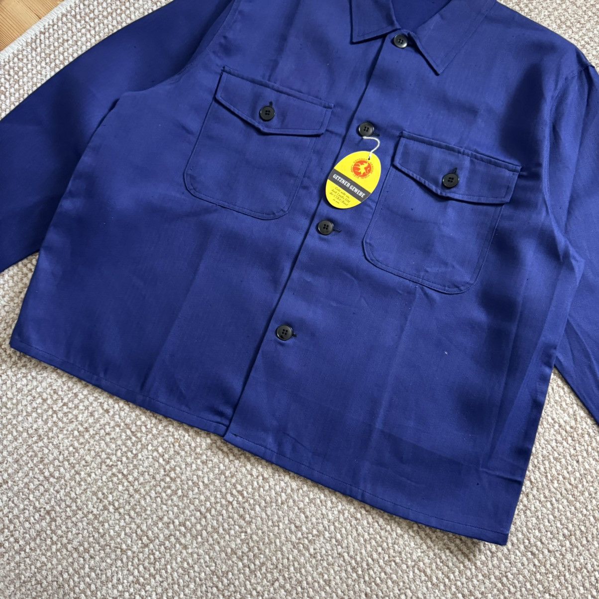 Le Laboureur German deadstock vintage HBT works french jacket Size US M / EU 48-50 / 2 - 7 Thumbnail