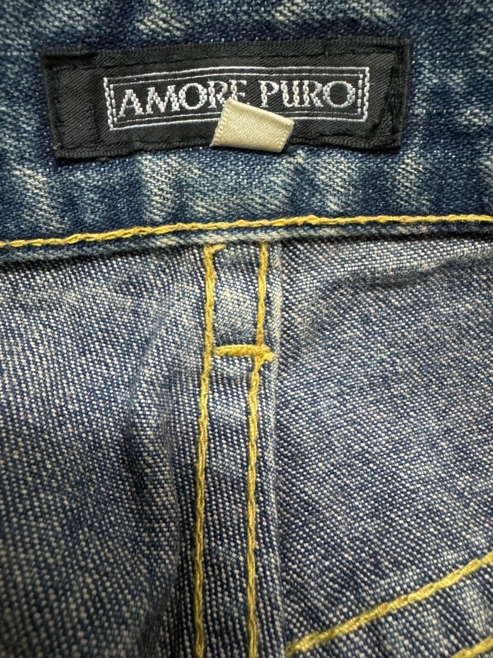 Hysteric Glamour INSANE 90s Amore Puro Baggy Rusty Mudwash Distressed Ripped Size US 29 - 10 Thumbnail
