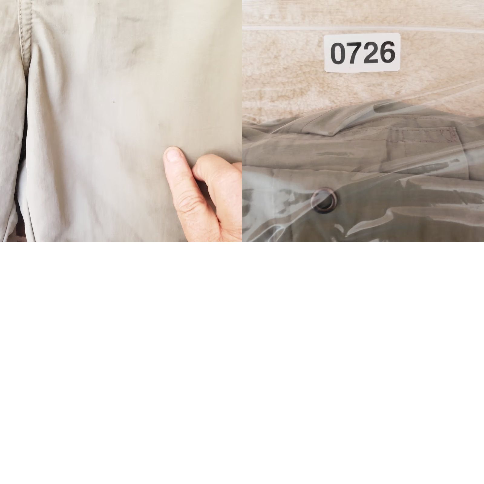Vintage VINTAGE World Wide Sportsman Cargo Shorts Men 38x9 Green Nylon Lightweight Cargo Pocket Pockets Elastic Waist Button Front Casual Outdoor 90s Style Size US 38 / EU 54 - 10 Thumbnail