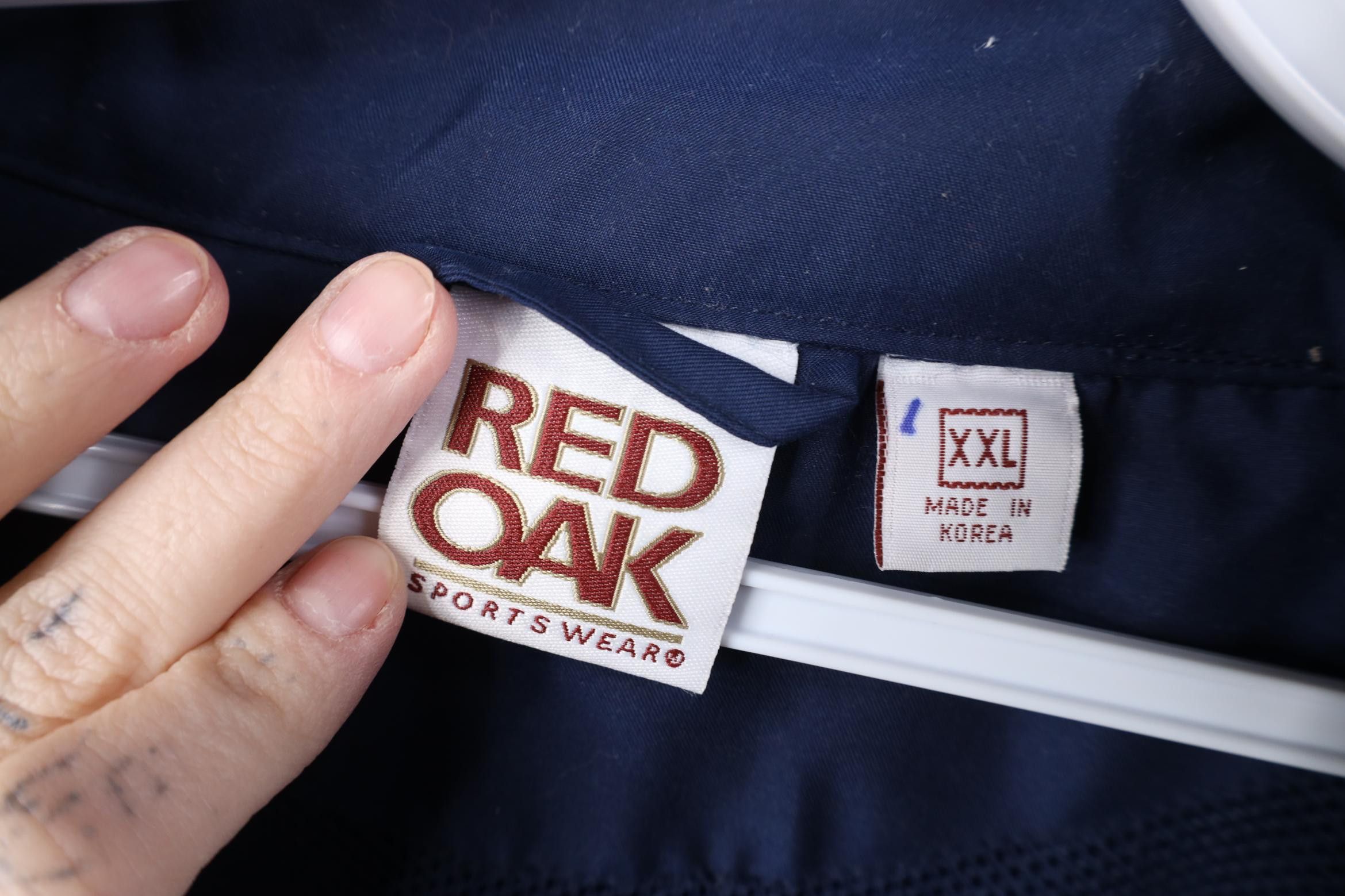 Vintage Deadstock Vintage 90s Y2K University Hooded Anorak Jacket Size US XXL / EU 58 / 5 - 8 Thumbnail