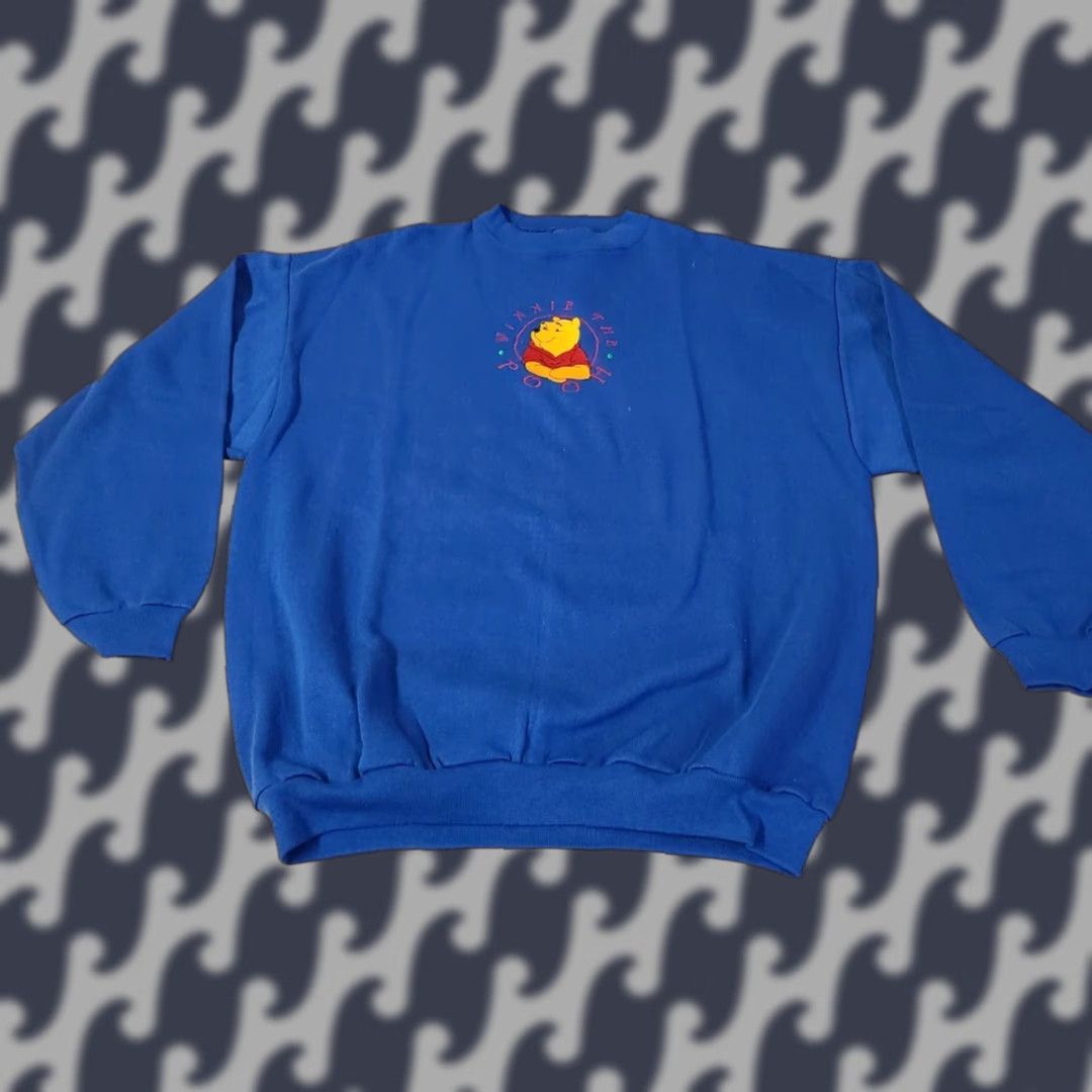 Disney VINTAGE Winnie The Pooh 100 Acre Collection Crewneck XL New NWT Disney Sweatshirt Blue Women Size XL / US 12-14 / IT 48-50 - 1 Thumbnail