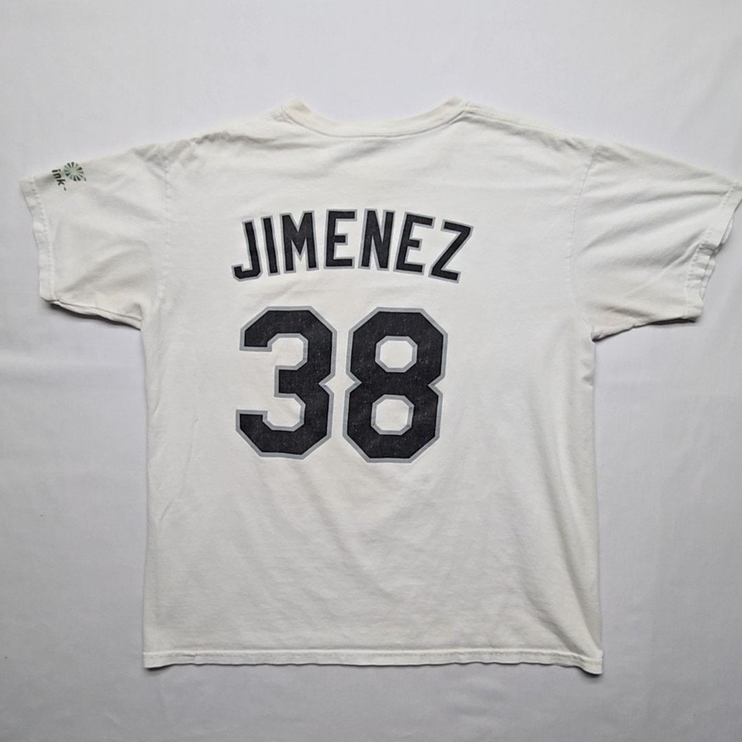 Anvil Colorado Rockies Jimenez Baseball White L Baseball Shirt Size US L / EU 52-54 / 3 - 8 Thumbnail