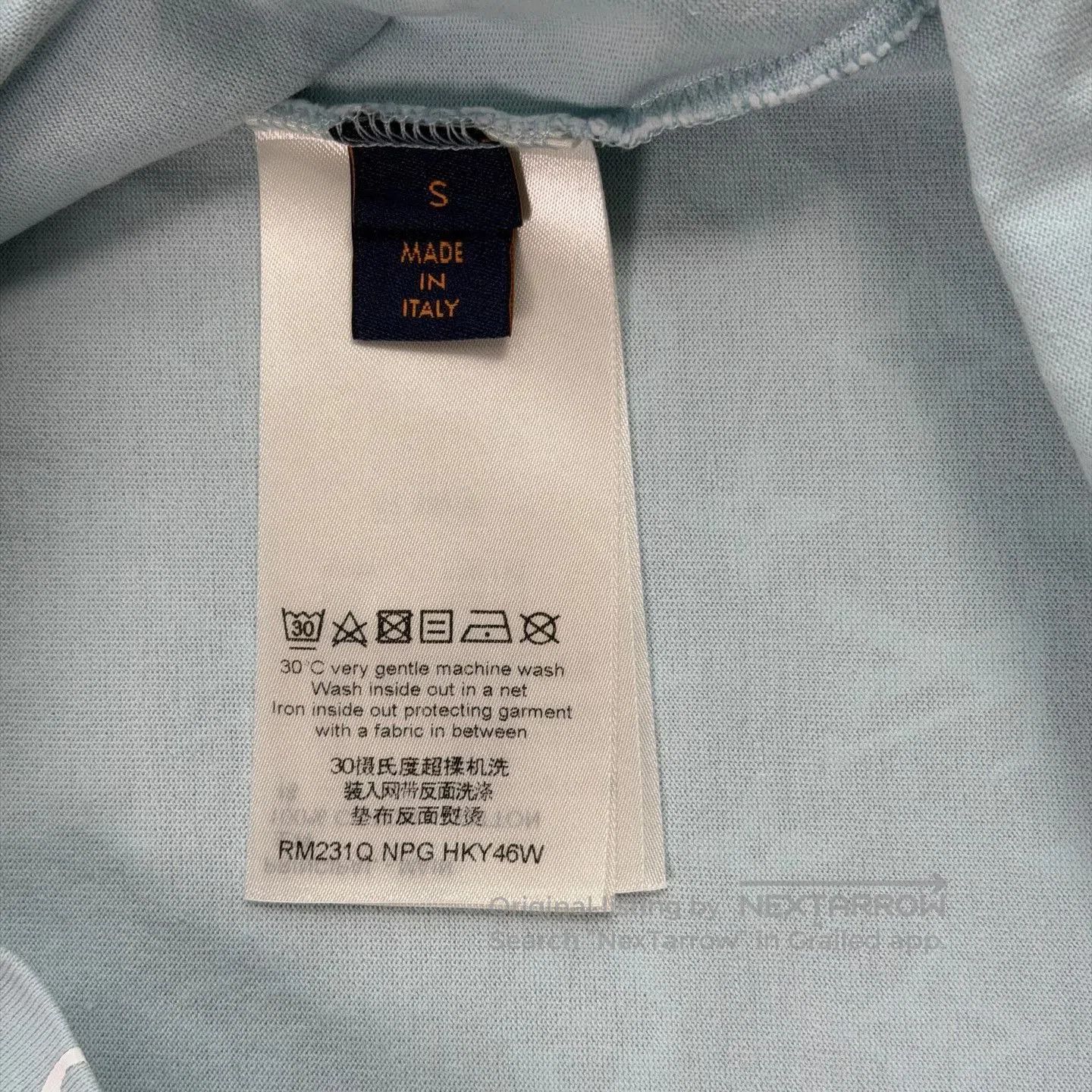 Louis Vuitton LV Gradient Print Sky Blue Short Sleeve. Size US S / EU 44-46 / 1 - 4 Thumbnail
