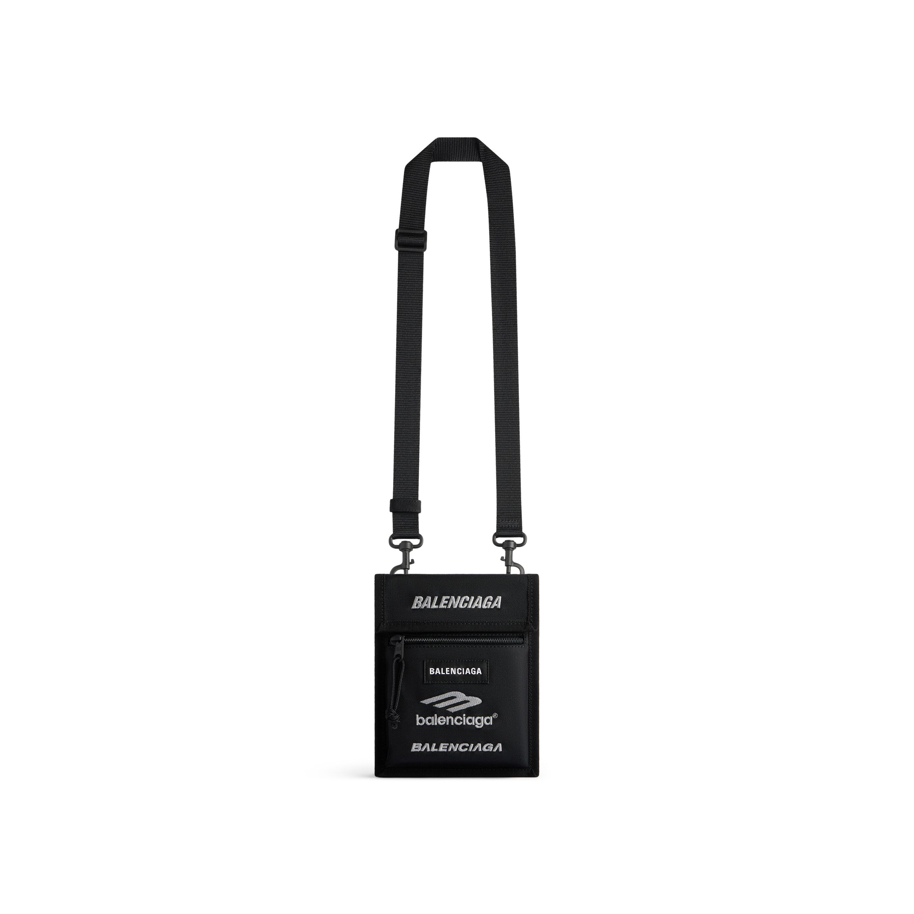 Balenciaga o1s1wg110126 Size: OS / Explorer Pouch With Strap Small Size ONE SIZE - 1 Thumbnail