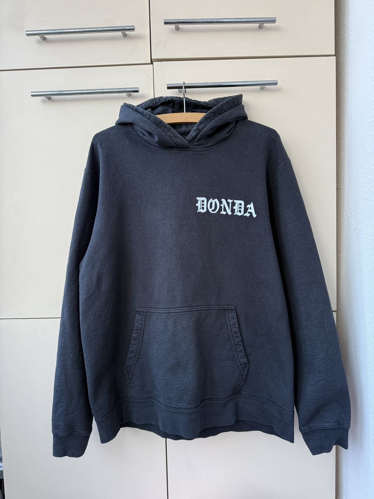 Other Vintage Faded Donda Hoodie Kanye West Album Black Size US L / EU 52-54 / 3 - 2 Thumbnail