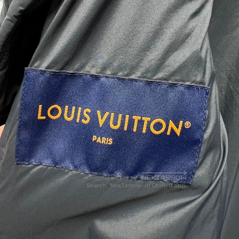 Louis Vuitton Louis Vuitton SS23 Black Embossed Quilted Logo Full Printe Size US XL / EU 56 / 4 - 3 Thumbnail