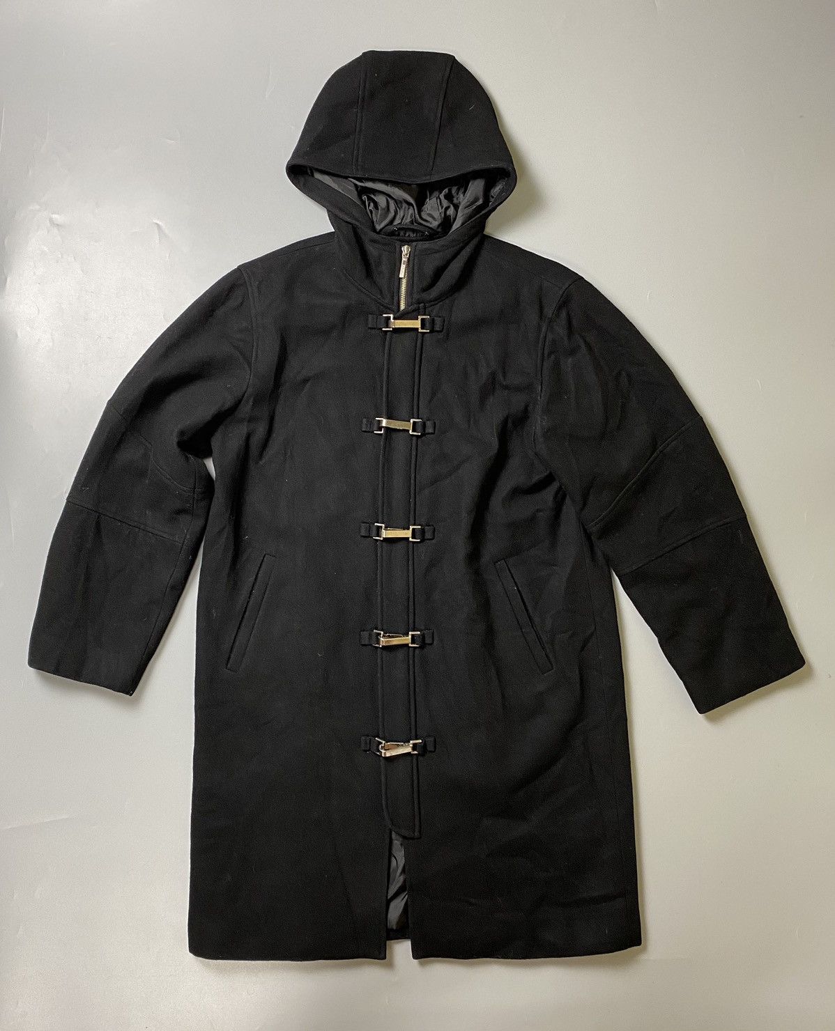 Ralph Lauren Women’s Ralph Lauren Black Wool Coat Size L / US 10 / IT 46 - 1 Thumbnail
