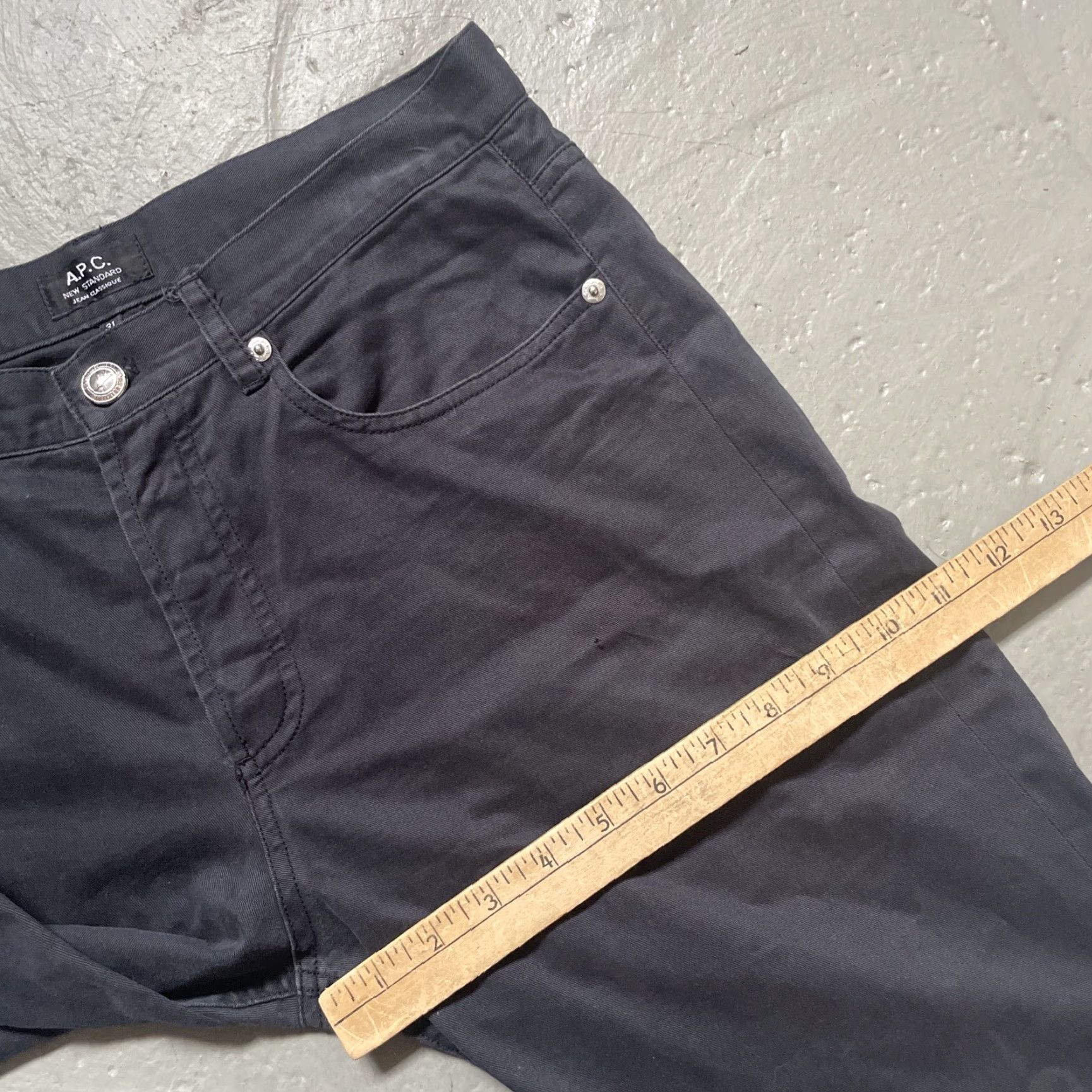 A.P.C. A.P.C. New Standard Chino Distressed Faded Cotton Pants 31 Men Medium? Size US 31 - 6 Thumbnail