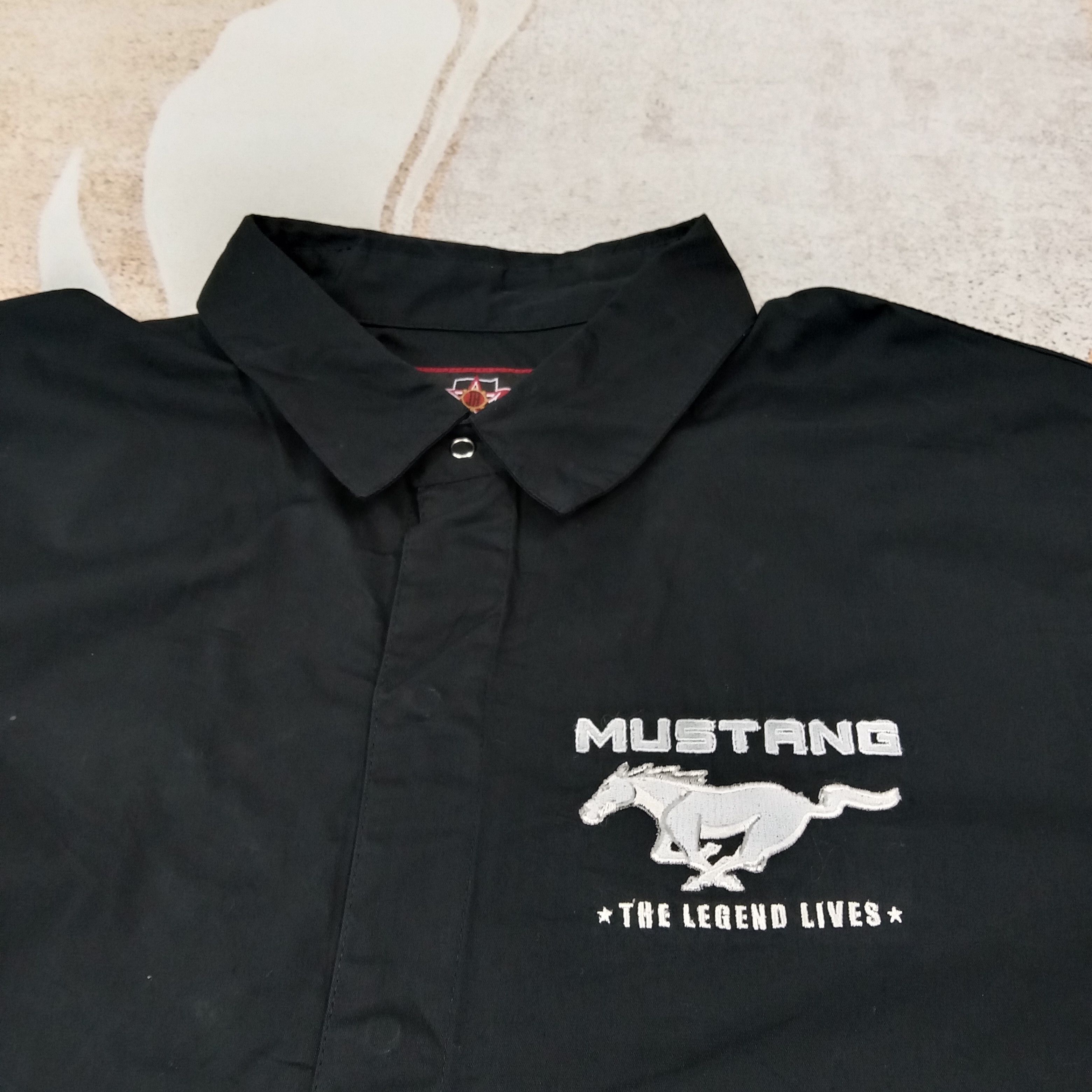 Ford Ford Mustang Racing Supercar Work Shirt C267N11 Size US L / EU 52-54 / 3 - 4 Thumbnail
