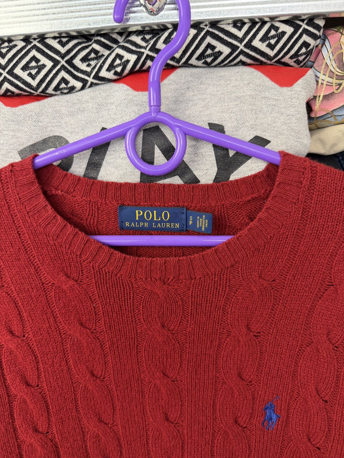 Polo Ralph Lauren Polo Ralph Lauren Cable Knit Sweater Size US S / EU 44-46 / 1 - 10 Thumbnail