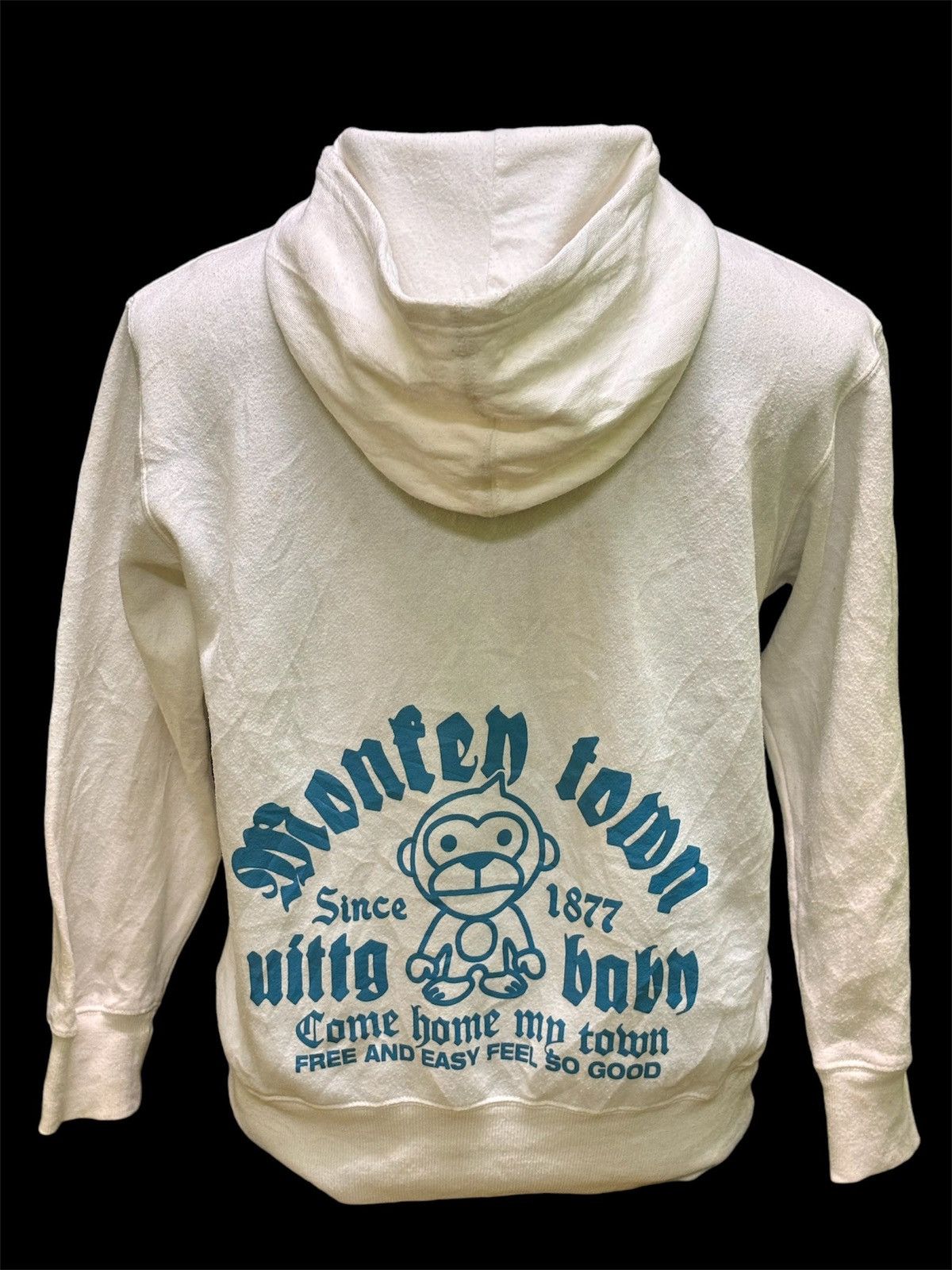 Japanese Brand UITTG Baby Hoodie Sweatshirt Size US M / EU 48-50 / 2 - 14 Thumbnail