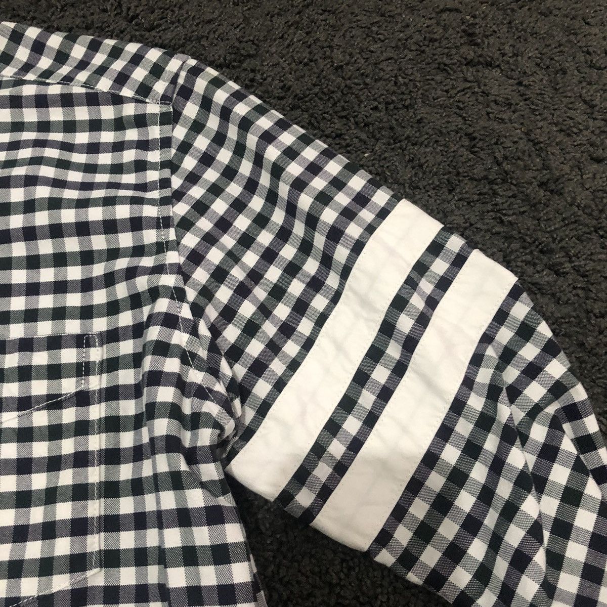 Other Black chocoolate long sleeve stripe shirt Size US L / EU 52-54 / 3 - 6 Thumbnail