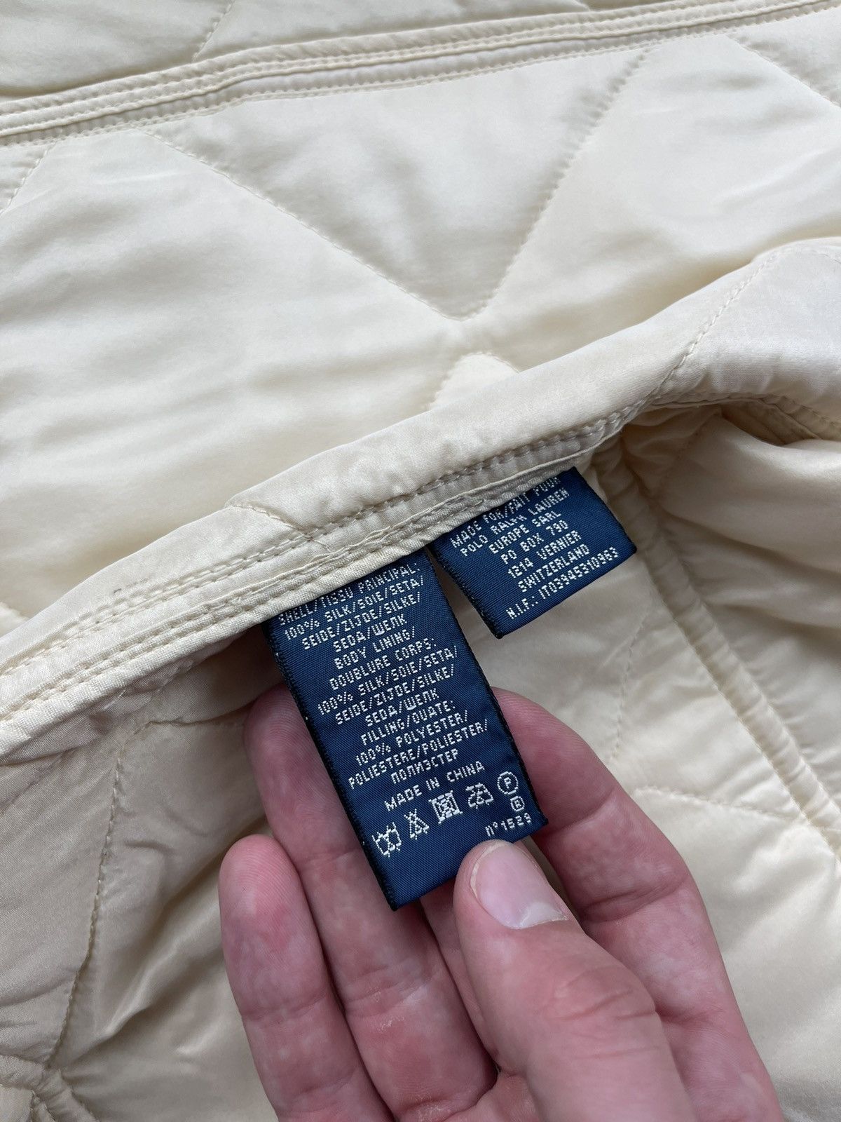 Ralph Lauren Ralph Lauren Quilted Silk Diamond Puffer Gilet Riding Vest Size S / US 4 / IT 40 - 14 Thumbnail