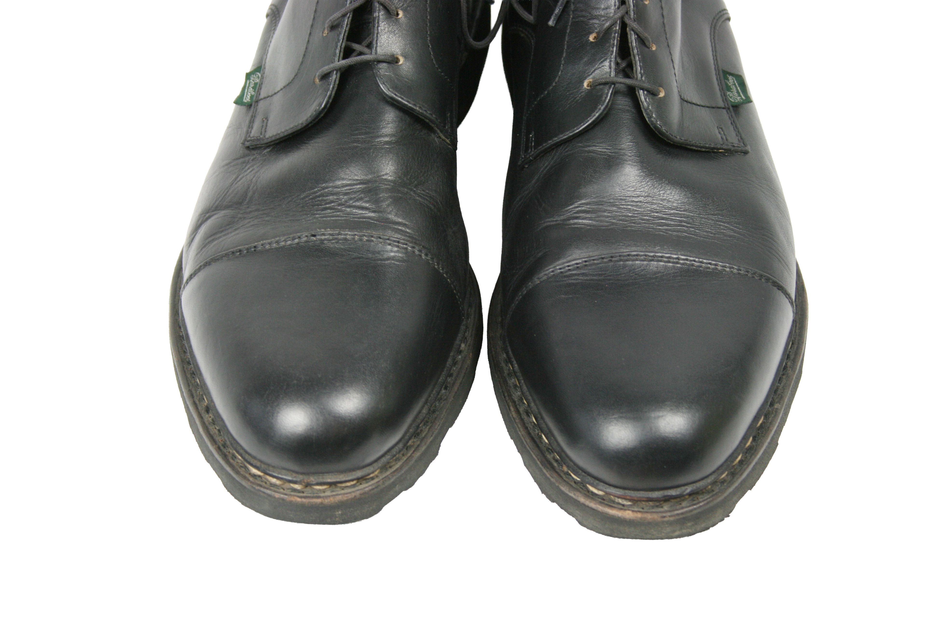 Paraboot Clamart Griff 2 Combat Derby Boots Made in France Size US 11.5 / EU 44-45 - 5 Thumbnail
