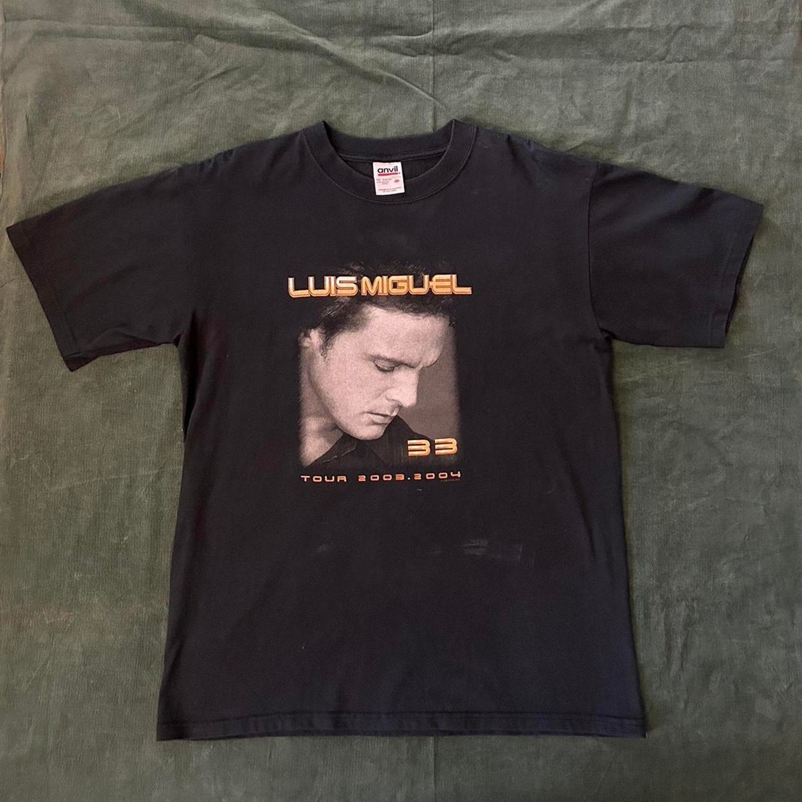 Anvil vintage luis miguel concert tee Size US M / EU 48-50 / 2 - 1 Thumbnail