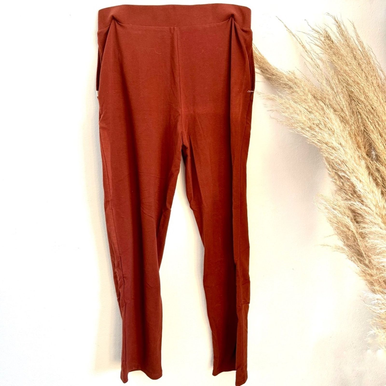 Ugg NEW UGG Straight Rust Brick Red Sweatpants Lounge PJ Pant Size US 32 / EU 48 - 6 Thumbnail