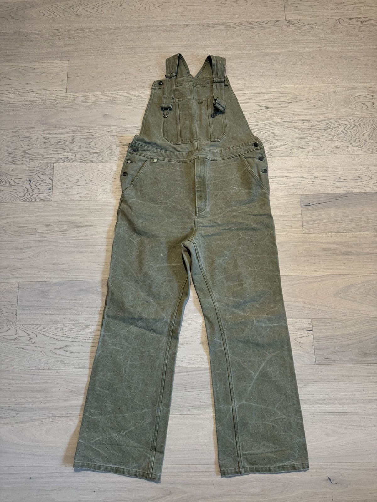 Acne Studios Acne Studios Cotton-canvas overalls Size US 36 / EU 52 - 4 Thumbnail