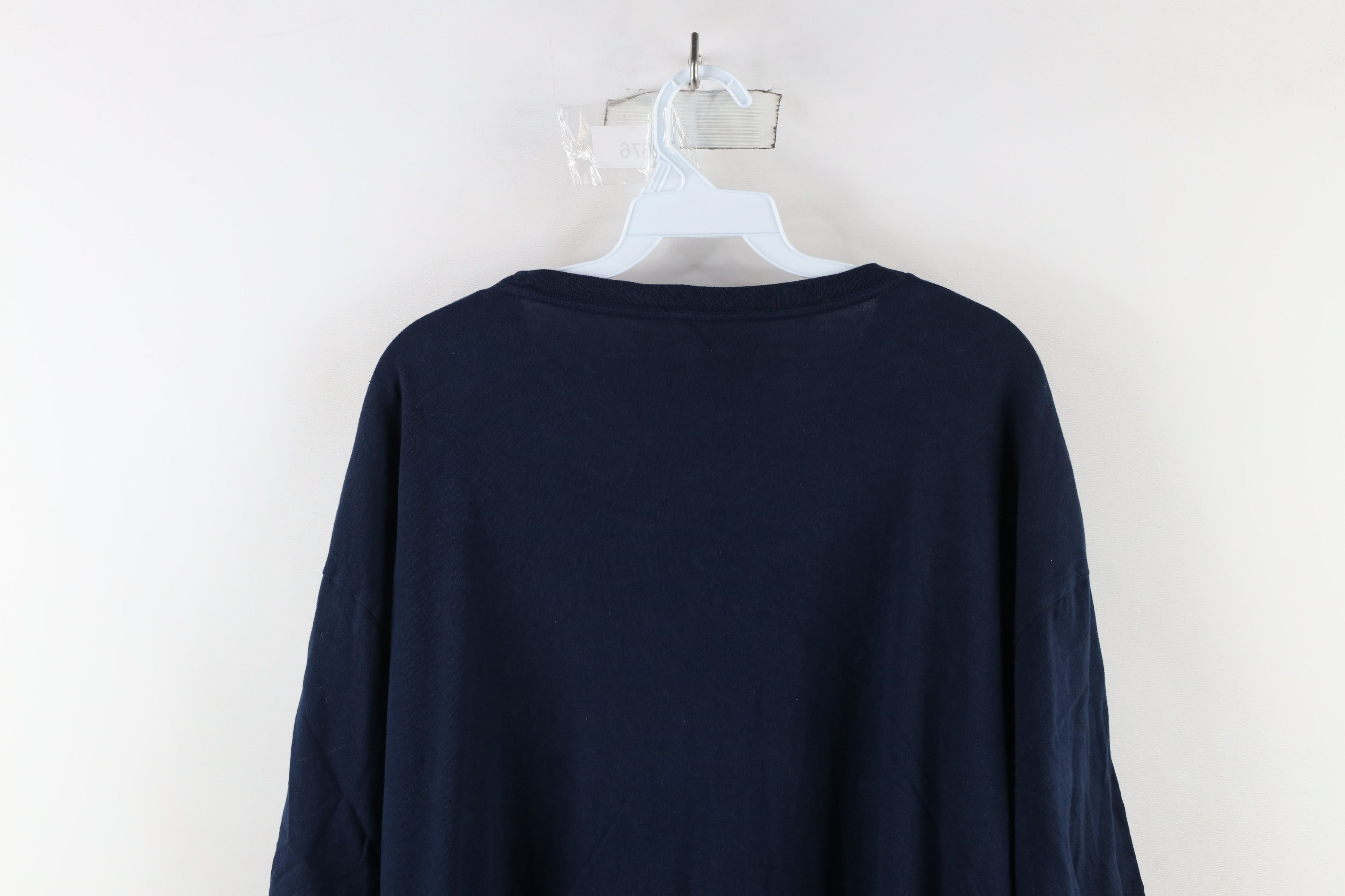 True Religion × Vintage True Religion Out Buddha Short Sleeve T-Shirt Navy Blue Size US XXL / EU 58 / 5 - 12 Thumbnail