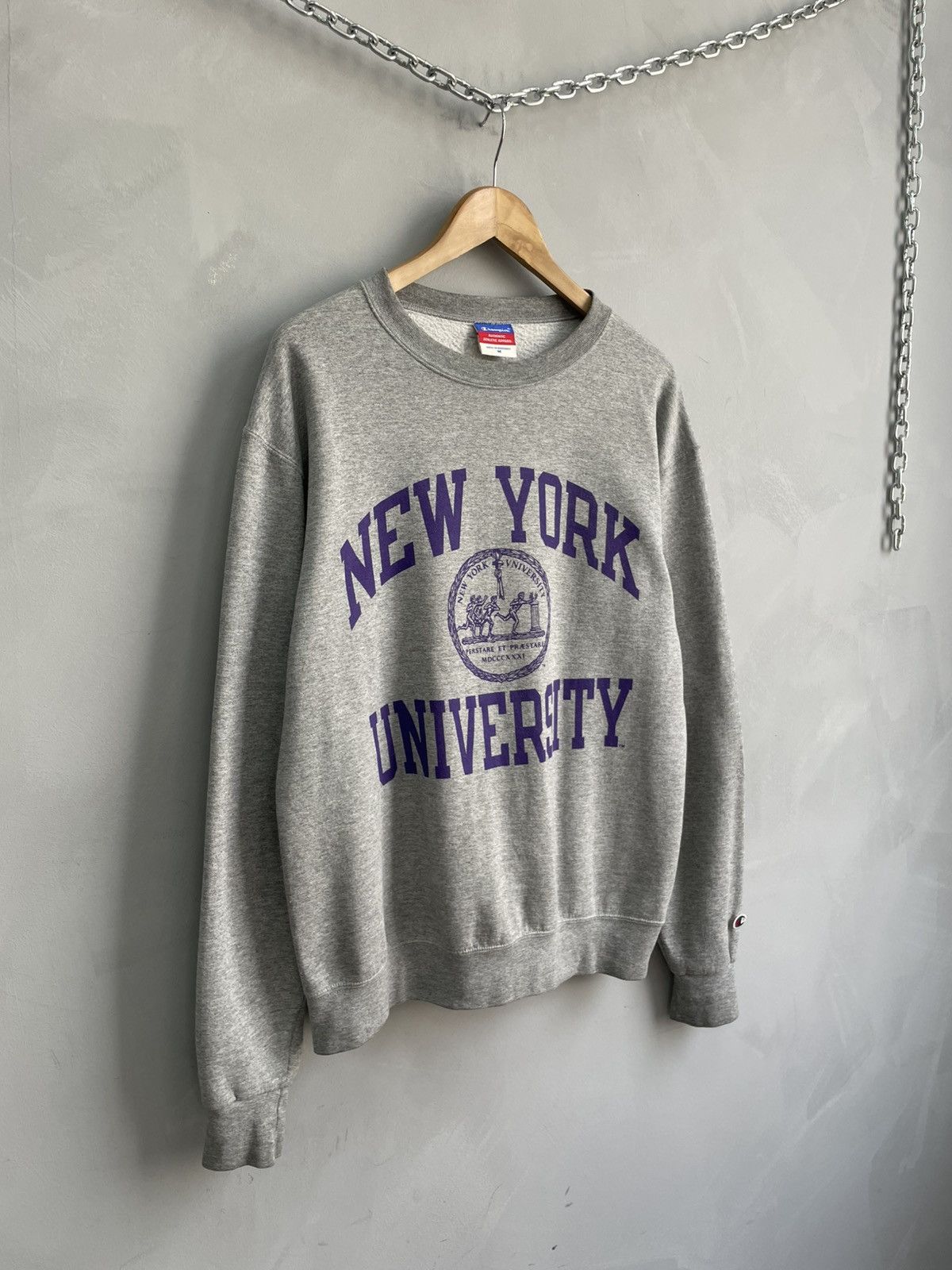 Champion Retro Champion crewneck sweatshirt y2k Size US M / EU 48-50 / 2 - 2 Thumbnail