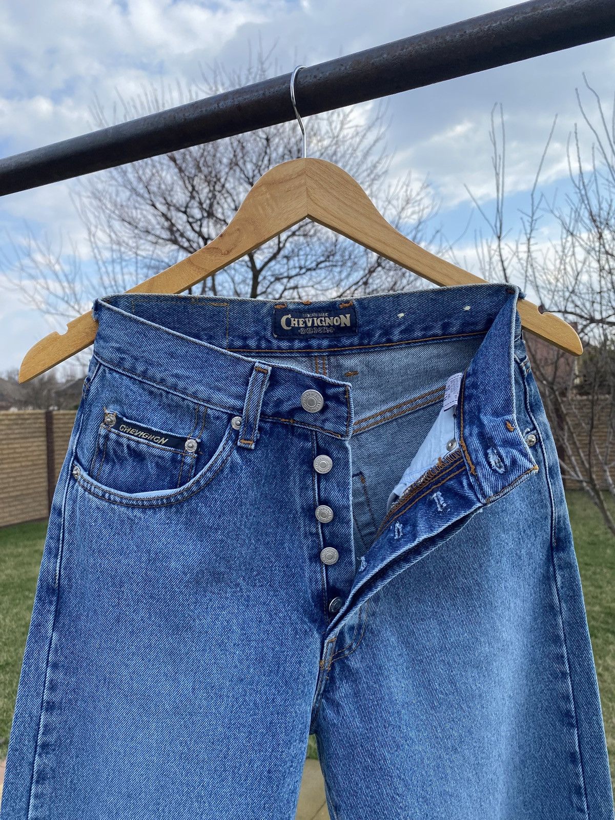 Chevignon × Vintage Vintage Chevignon Nevada Denim Jeans 90s Deadstock W27 L34 Size 27" / US 4 / IT 40 - 3 Thumbnail