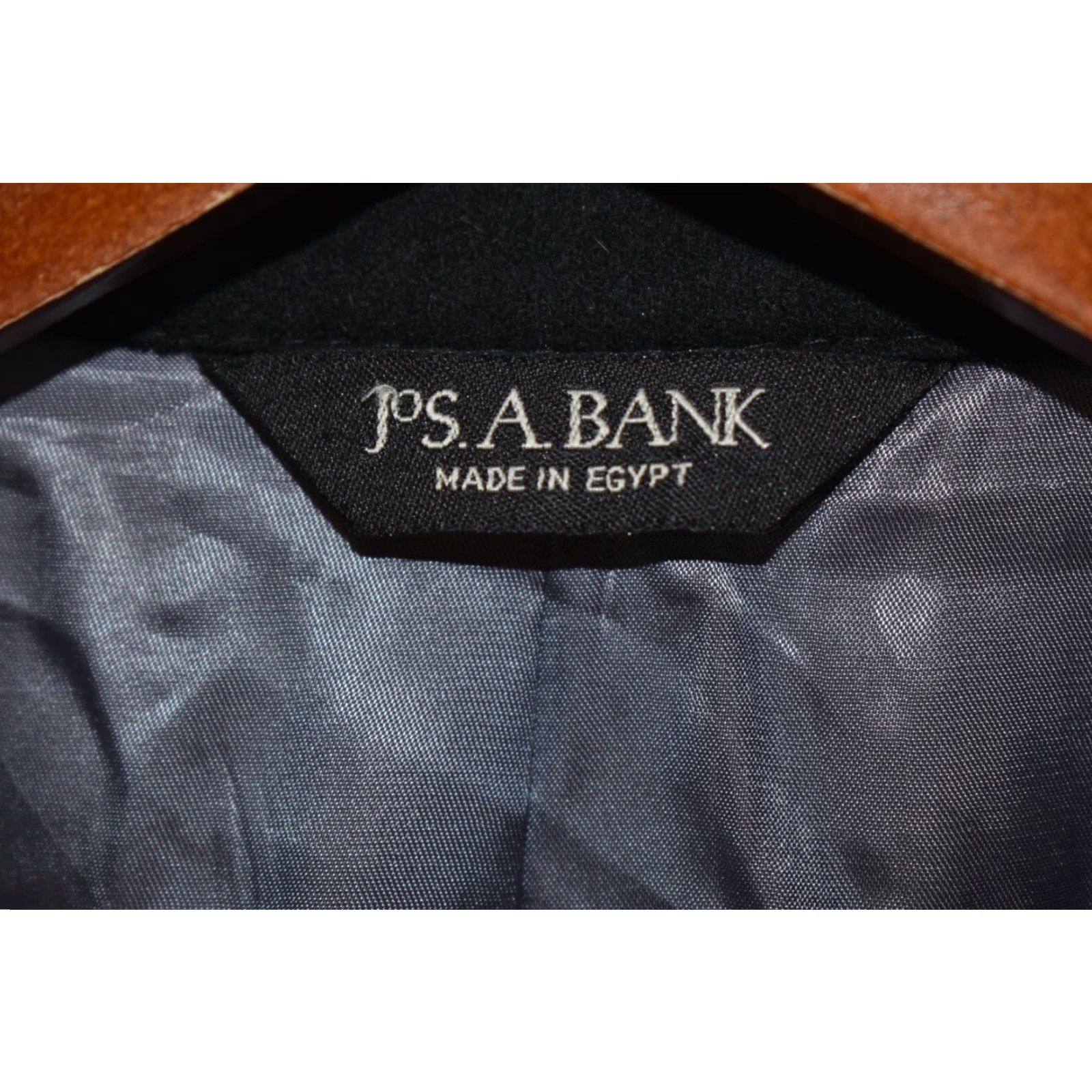Jos. A. Bank Jos A Bank Jacket Men 42R Black Cashmere Wool 2 Button Sport Coat Chest 46 Size US XS / EU 42 / 0 - 7 Thumbnail