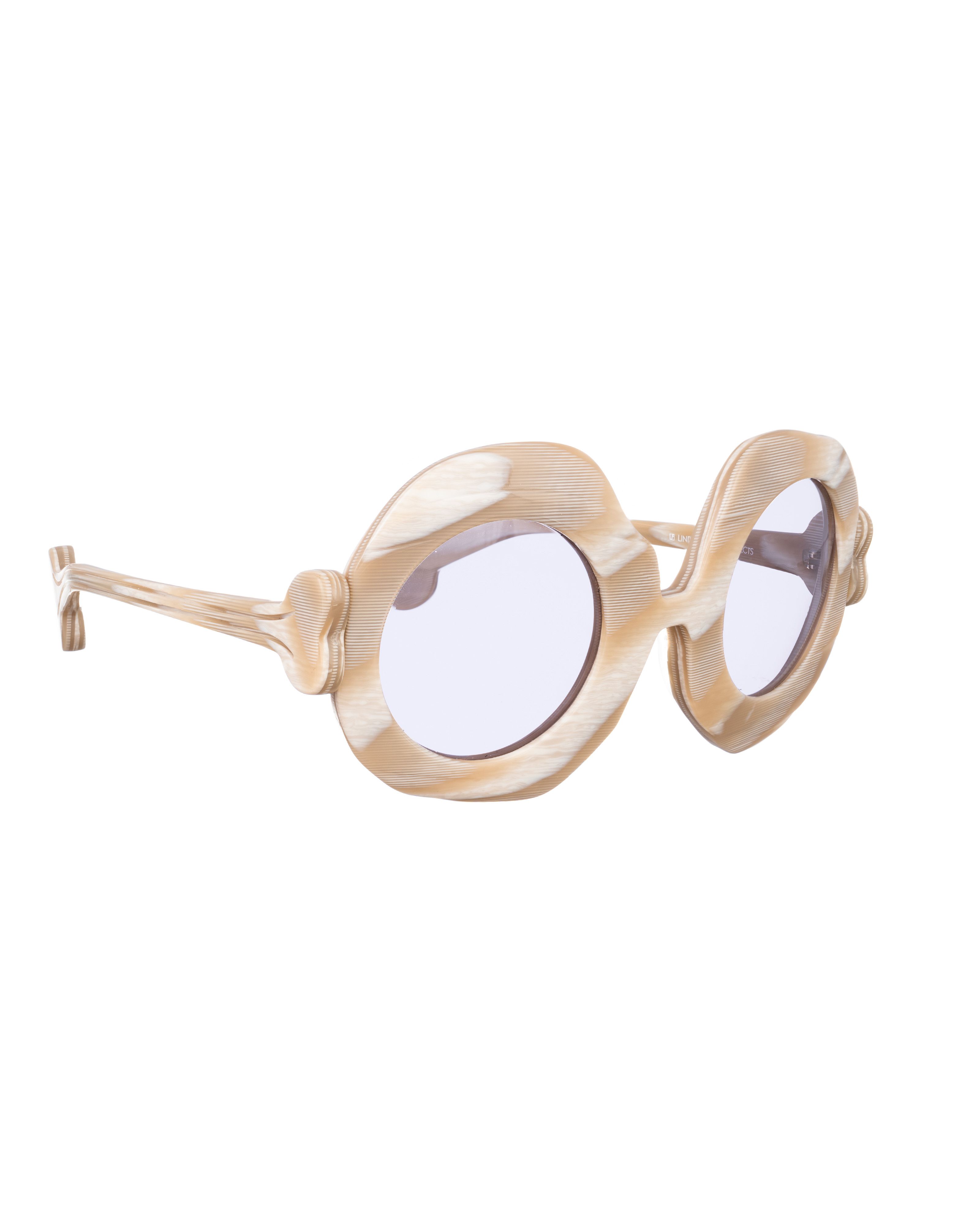 Jeremy Scott × Linda Farrow Jeremy Scott Bones Special Cream Hornet and Grey Size ONE SIZE - 3 Thumbnail