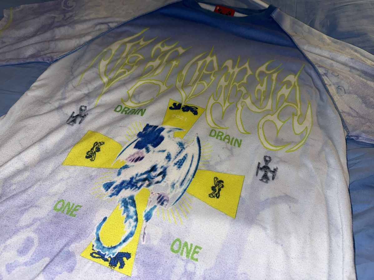 Drain Gang Gloria 01 Workout T-shirt Size US XL / EU 56 / 4 - 3 Thumbnail