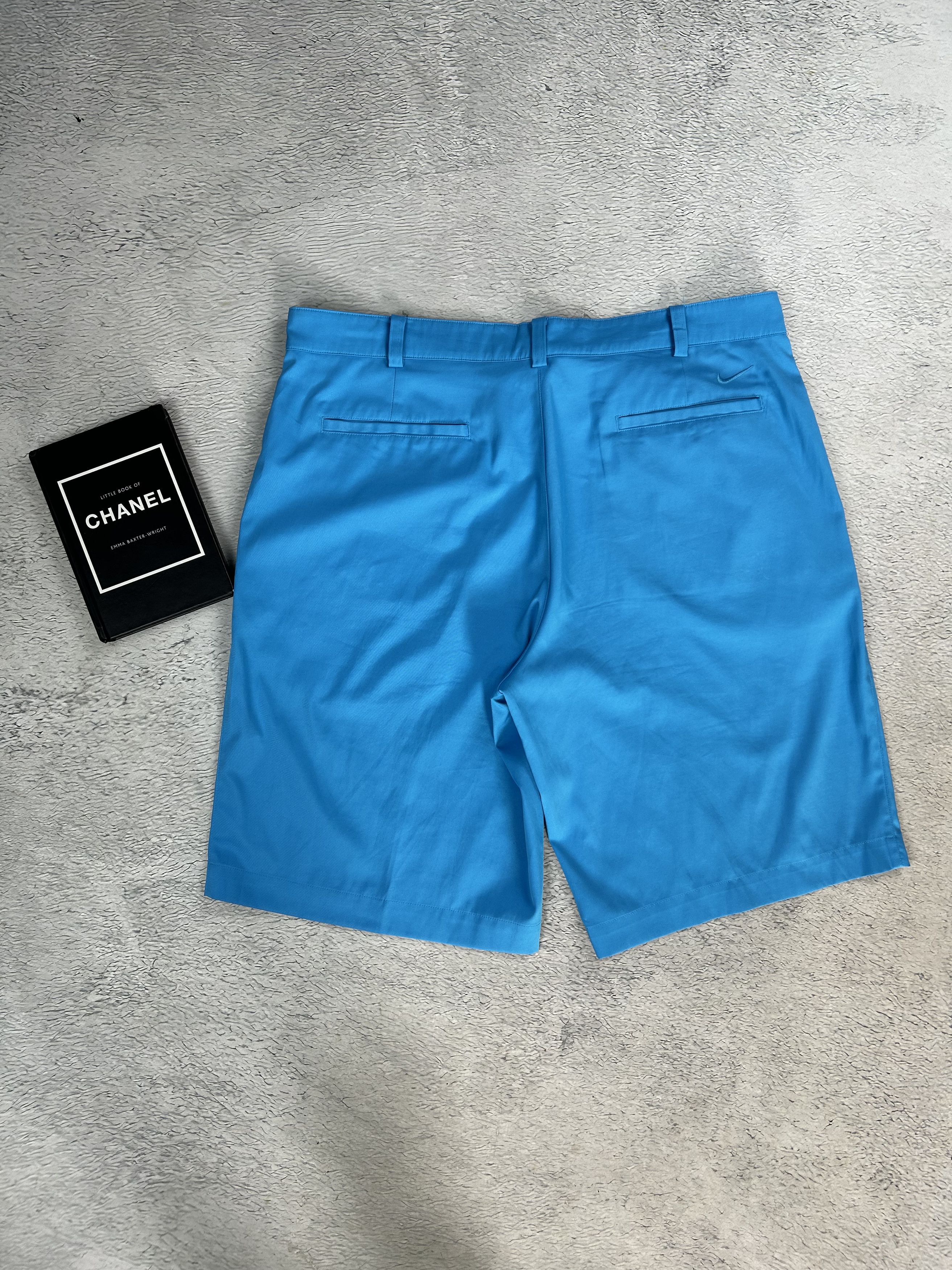Nike × Nike ACG × Vintage Nike vintage Golf shorts Blue baggy Oldmoney XL size Size US 36 / EU 52 - 3 Thumbnail