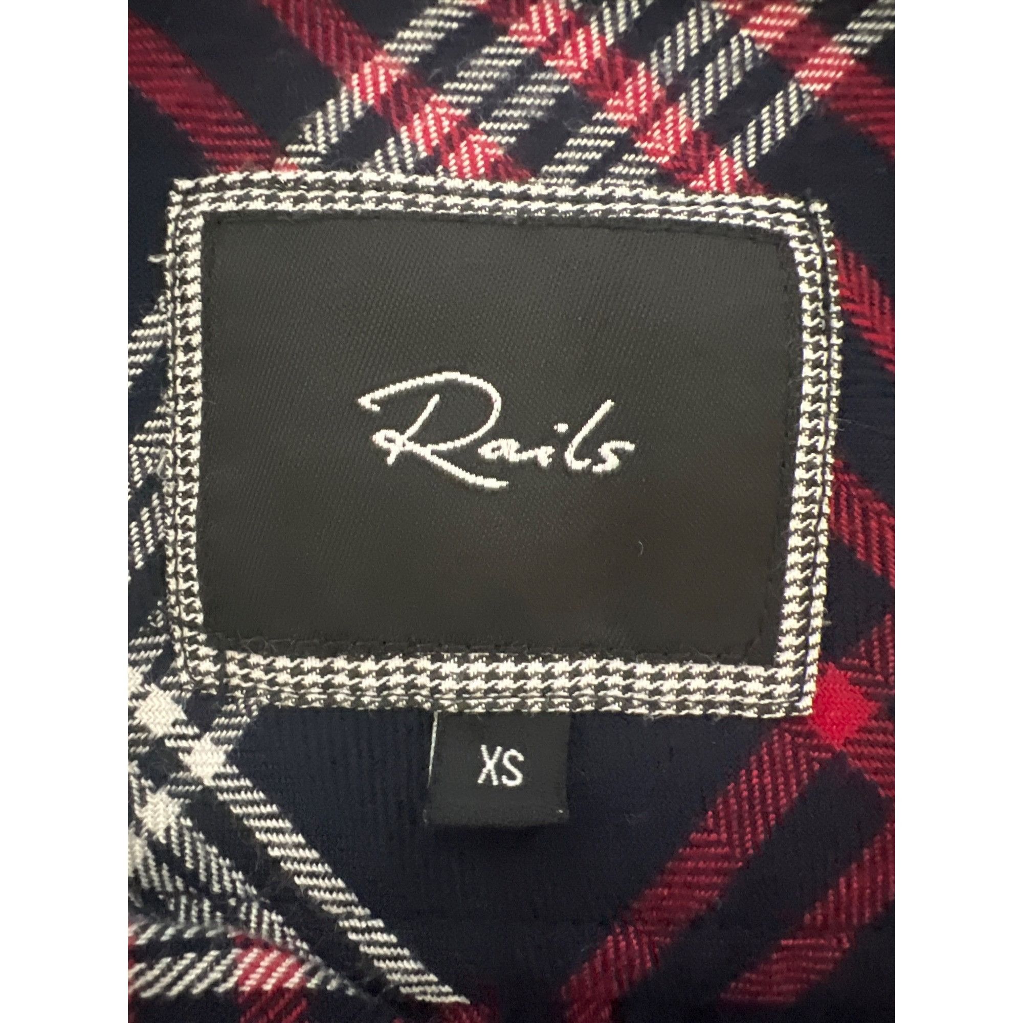Rails Rails Hunter Plaid Button-Down Shirt Size XS / US 0-2 / IT 36-38 - 6 Thumbnail