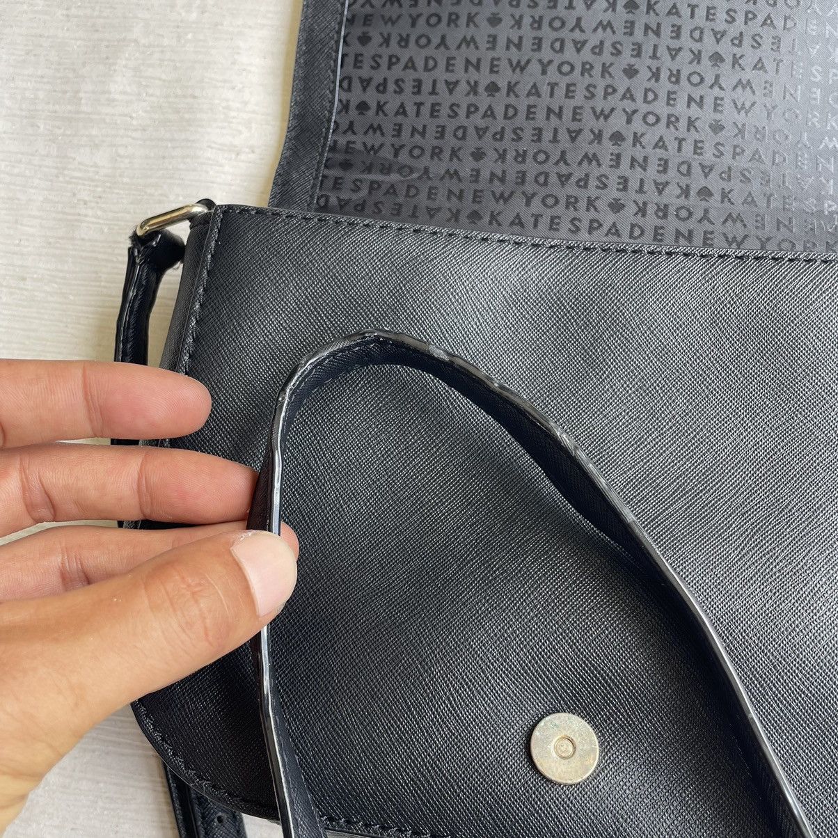 Jack Spade Kate Spade Black Leather Crossbody Size ONE SIZE - 24 Thumbnail