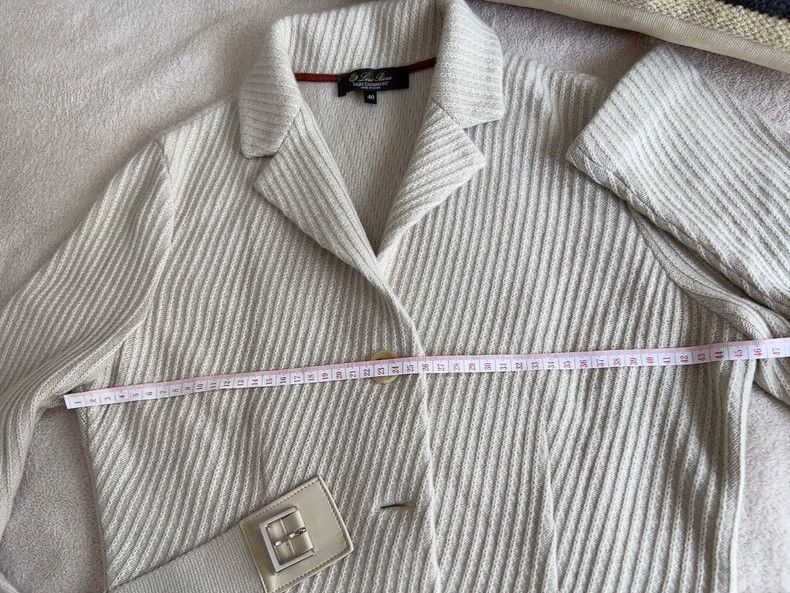 Loro Piana LORO PIANA Cashmere jacquard sweater coat Size M / US 6-8 / IT 42-44 - 5 Thumbnail