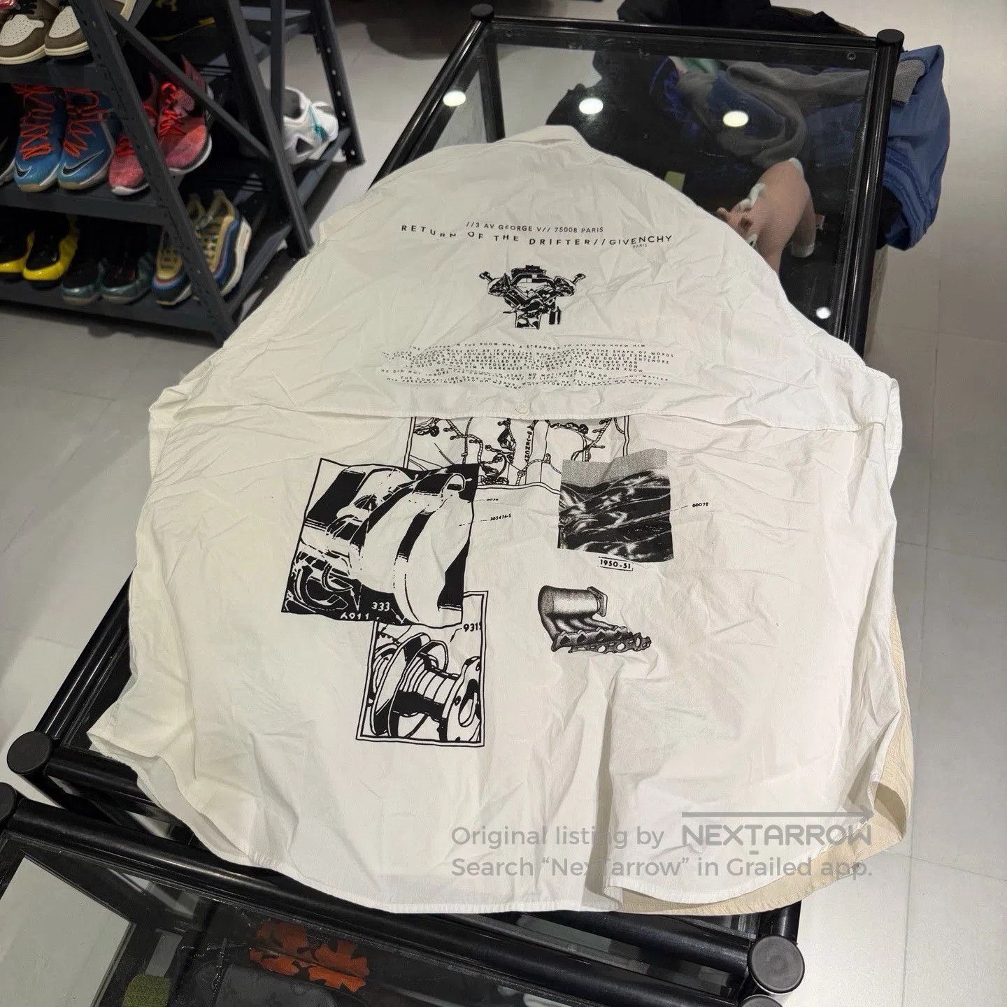 Givenchy Givenchy Mechanical Graffiti Shirt. Size US XS / EU 42 / 0 - 6 Thumbnail
