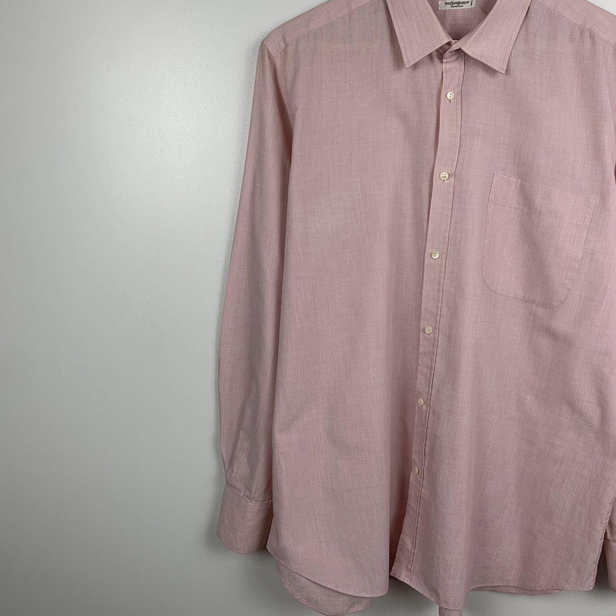 Yves Saint Laurent Vintage Yves Saint Laurent Shirt like Hedi Slimane 80’s Size US L / EU 52-54 / 3 - 4 Thumbnail