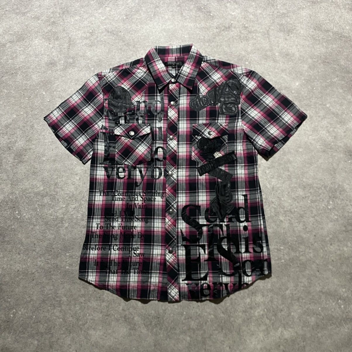 In The Attic 2000s In The Attic Western Patch Shirt Size US M / EU 48-50 / 2 - 1 Thumbnail