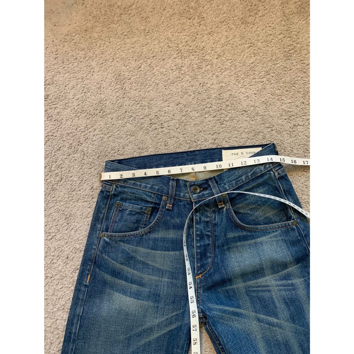 Rag & Bone RAG & BONE VINTAGE WASH JEANS Size US 30 / EU 46 - 21 Thumbnail