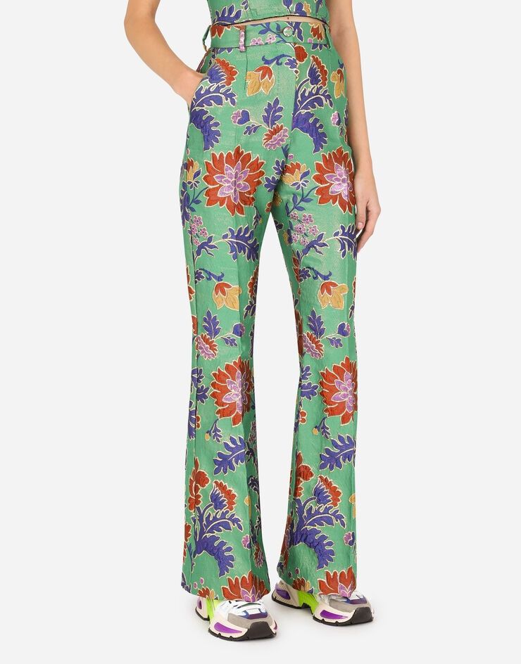 Dolce & Gabbana o1y0925 Casual Pant in Multicolor Size 26" / US 2 / IT 38 - 3 Thumbnail