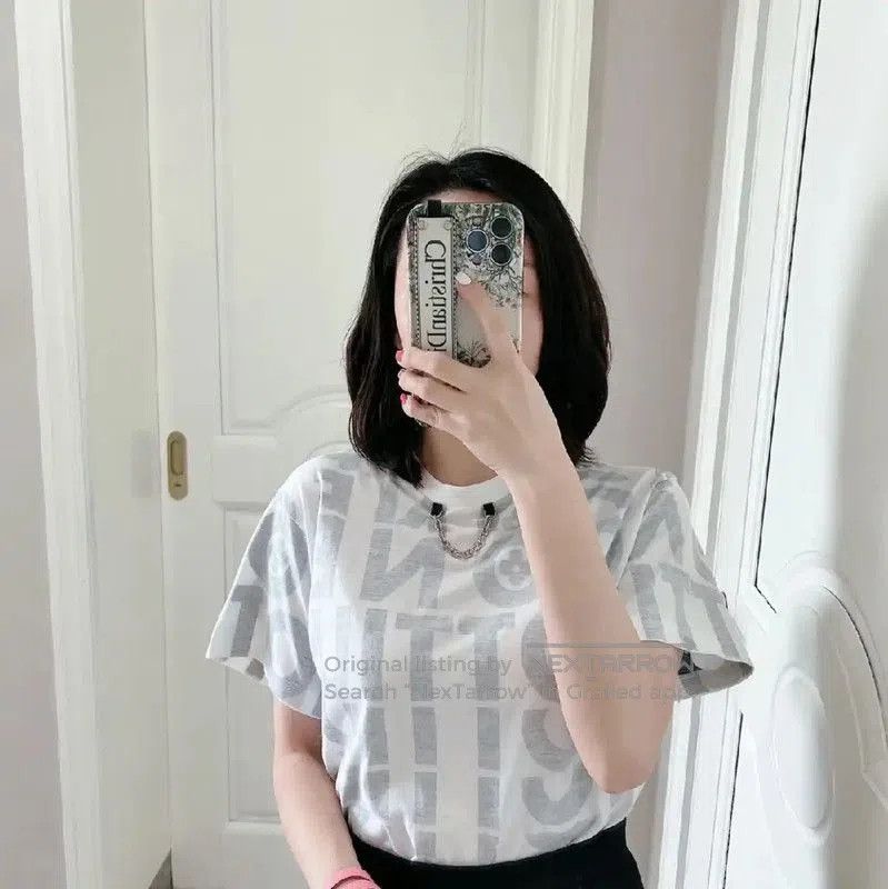 Louis Vuitton Louis Vuitton White Cotton T. Size S / US 4 / IT 40 - 7 Thumbnail