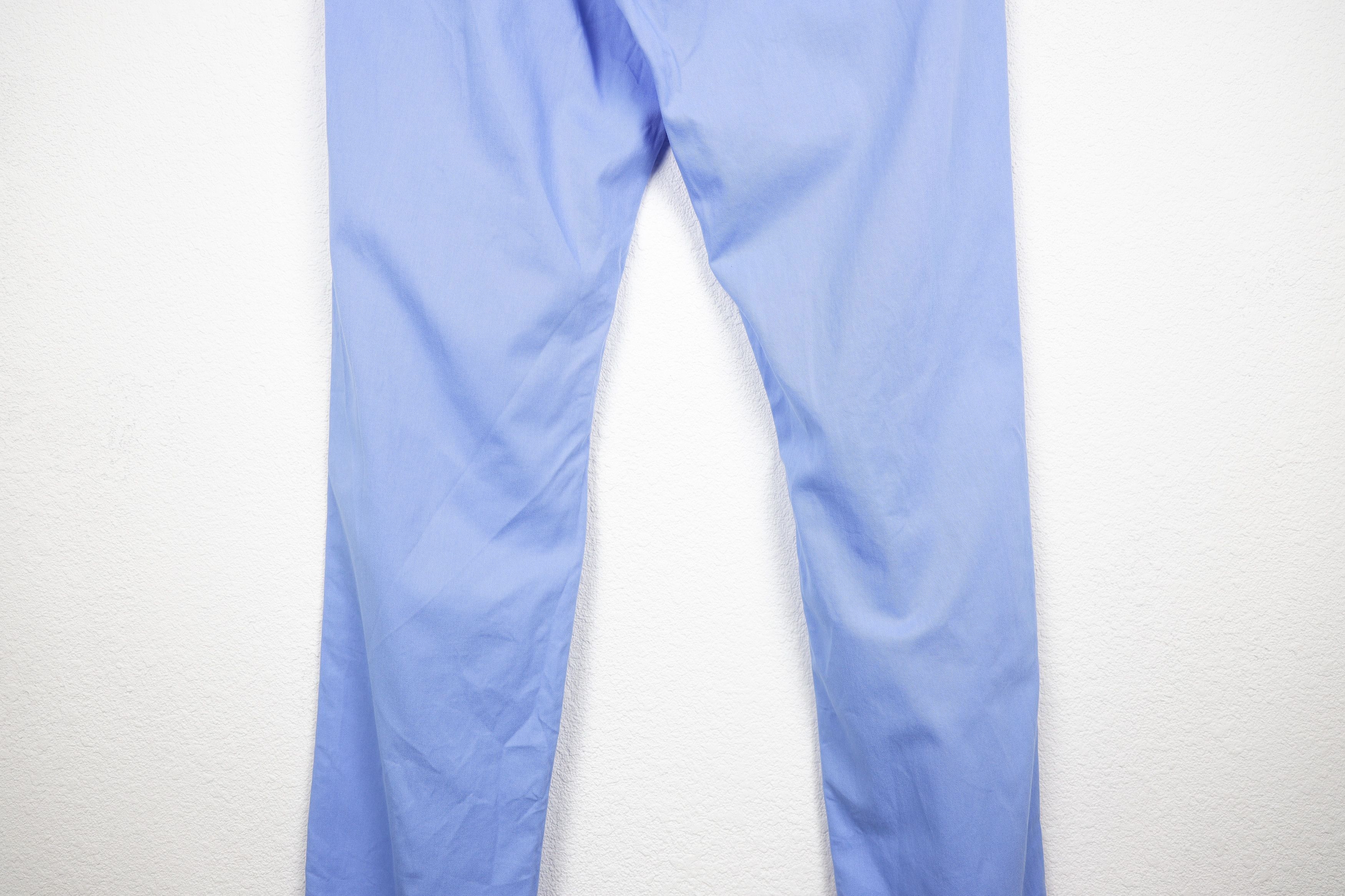 Designer × Life's a Beach × Vilebrequin Les Canebiers Blue Chino Tartane Pants Trousers Size US 31 - 9 Thumbnail