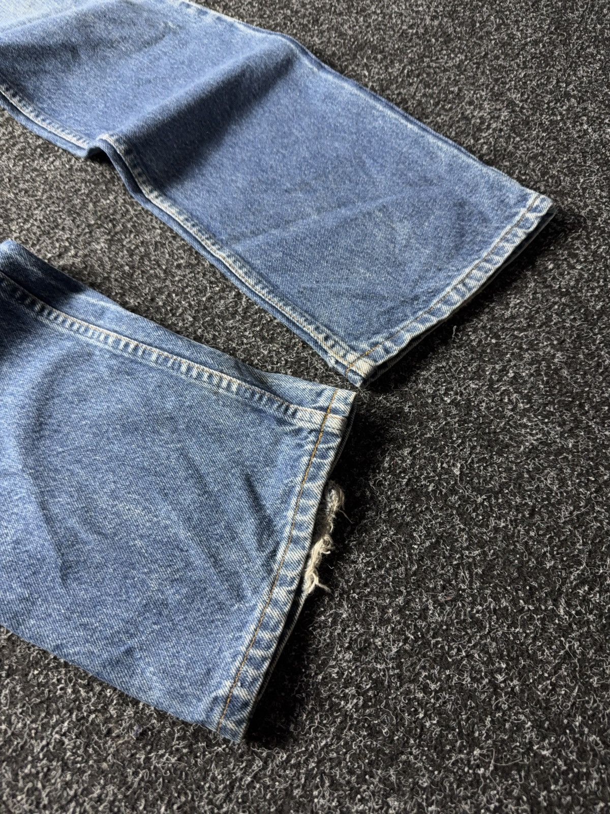 Levi's Vintage Clothing Archive Vintage 90s Levi’s 517 Made in USA Bootcut Jeans Size US 35 - 4 Thumbnail