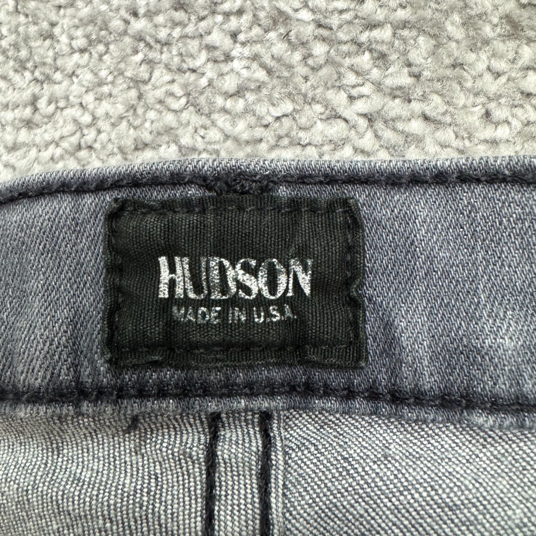 Hudson HUDSON Nico Jeans Denim Skinny Mid Rise Women 26 Gray Stone Wash 28x30 City Streetwear Modern Size 26" / US 2 / IT 38 - 6 Thumbnail