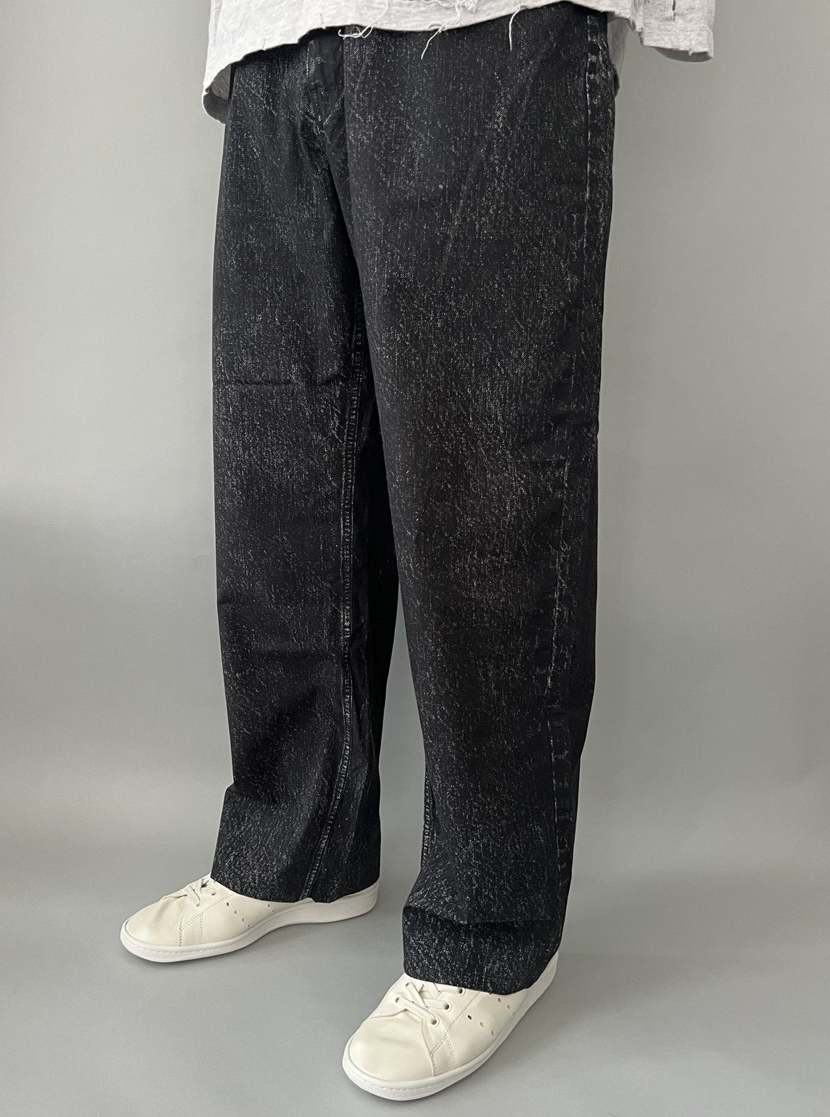 Balenciaga Balenciaga Trompe L'oeil Baggy Jeans Size US 32 / EU 48 - 4 Thumbnail
