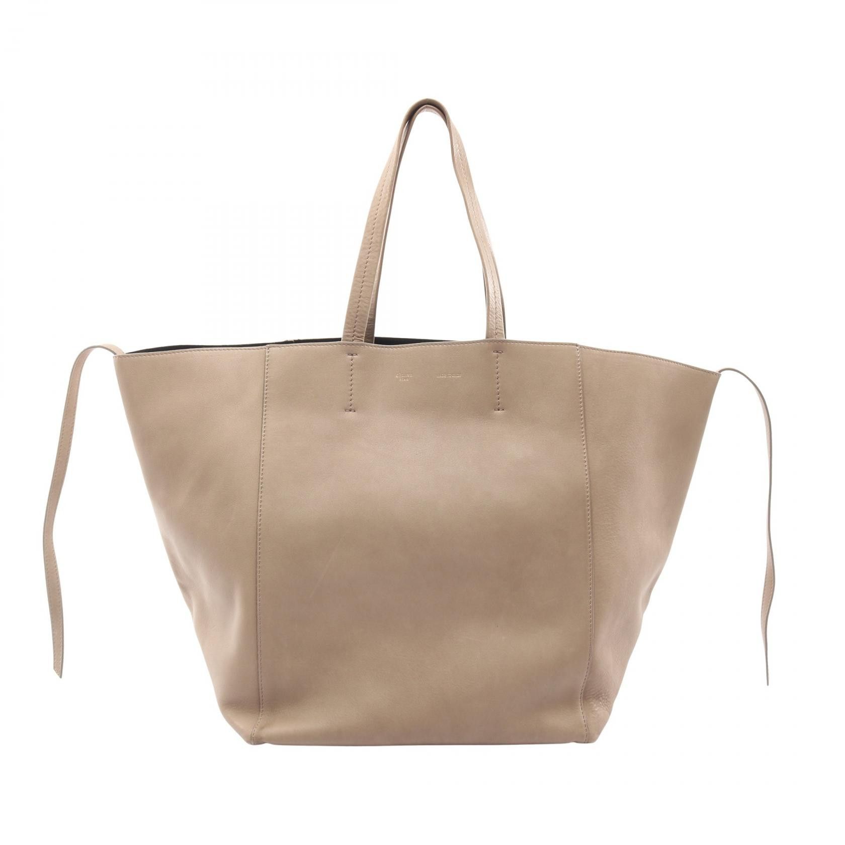 Celine Celine CELINE Cabas Phantom Leather Tote Bag Leather Tote Bag DUTY FREE for USA Size ONE SIZE - 1 Thumbnail
