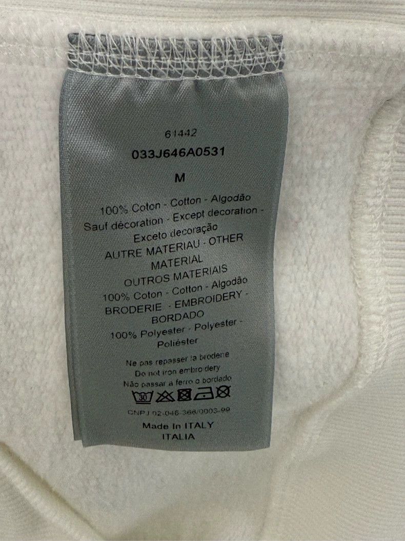 Dior Dior Co-branded letter hoodie Size US M / EU 48-50 / 2 - 4 Thumbnail