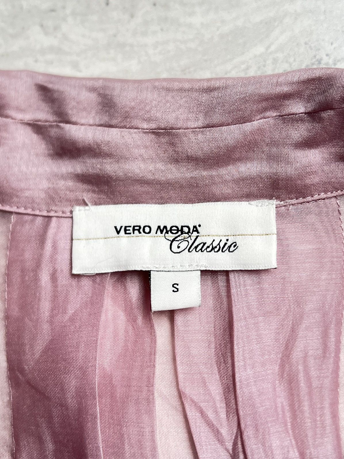 Other Vero Moda Classic Pink Pleats Dress Shirt Size US XS / EU 42 / 0 - 11 Thumbnail